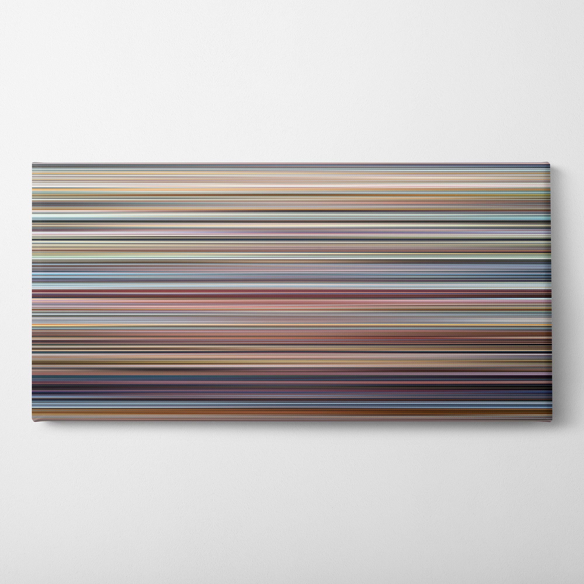 Love Actually (2003) CineSpectrum Color Spectrum Canvas Print - Horizontal on Wall