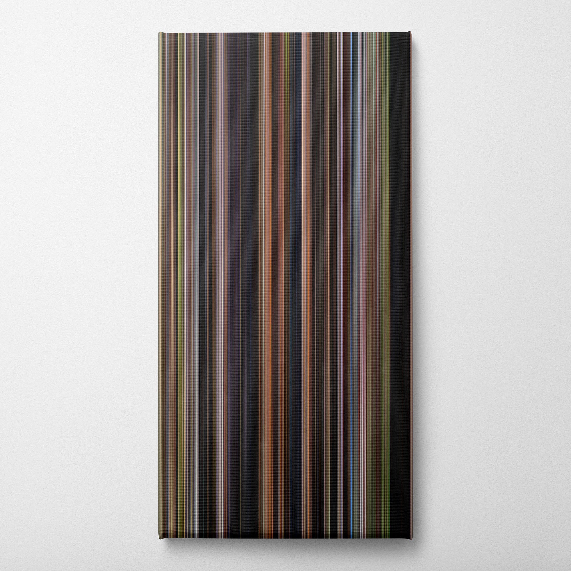 Love and Basketball (2000) CineSpectrum Color Spectrum Canvas Print - Vertical on Wall