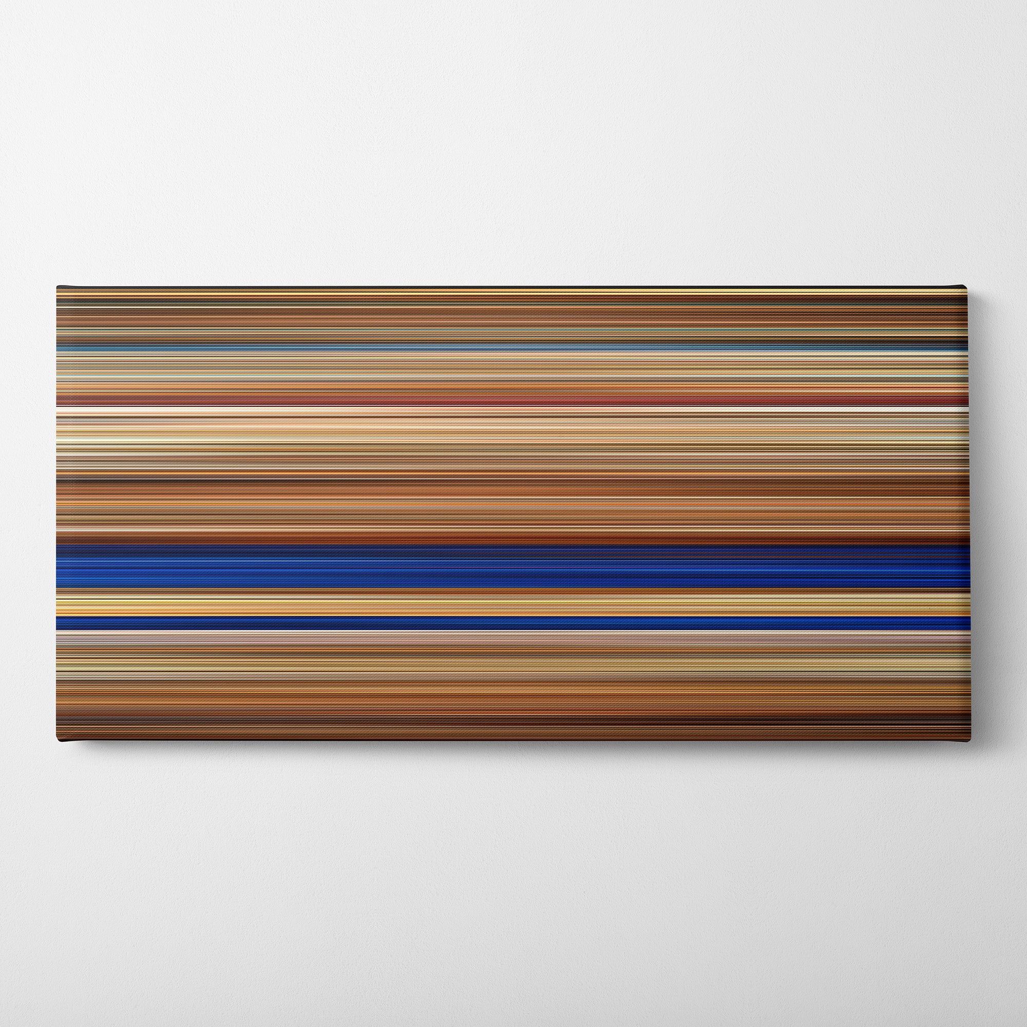 Mad Max - Fury Road (2015) CineSpectrum Color Spectrum Canvas Print - Horizontal on Wall