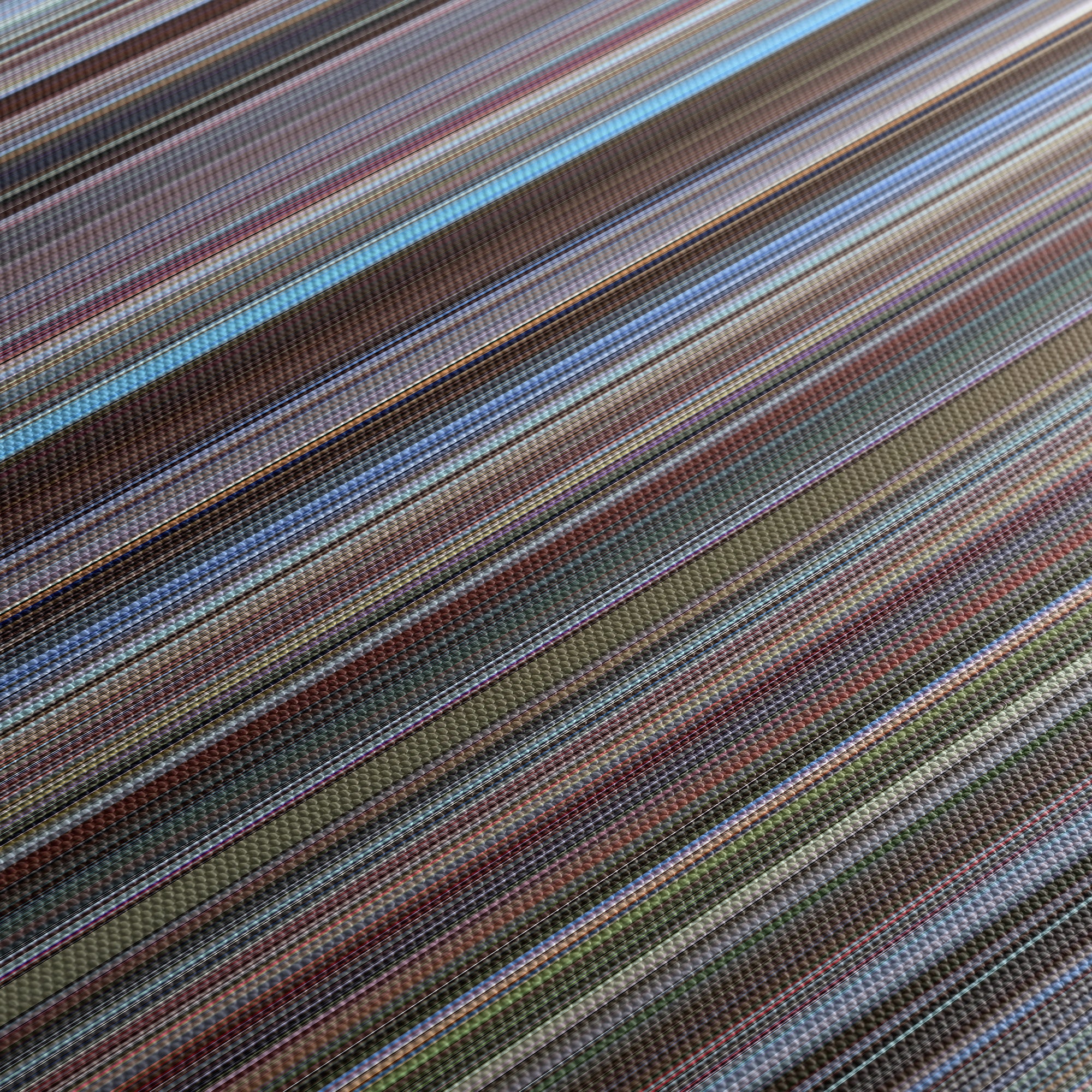 Mad Max (1979) CineSpectrum Color Spectrum Canvas Print - Close Up of Middle of Print