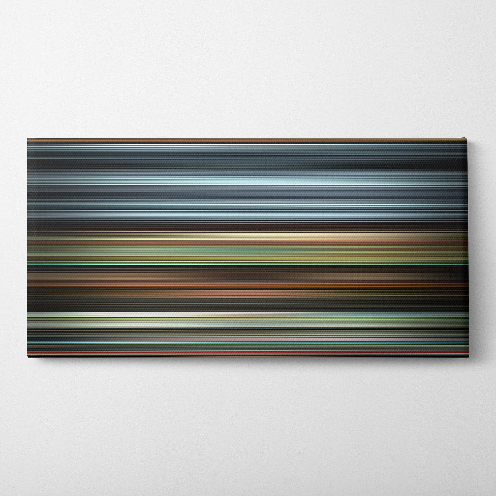 Maestro (2023) CineSpectrum Color Spectrum Canvas Print - Horizontal on Wall