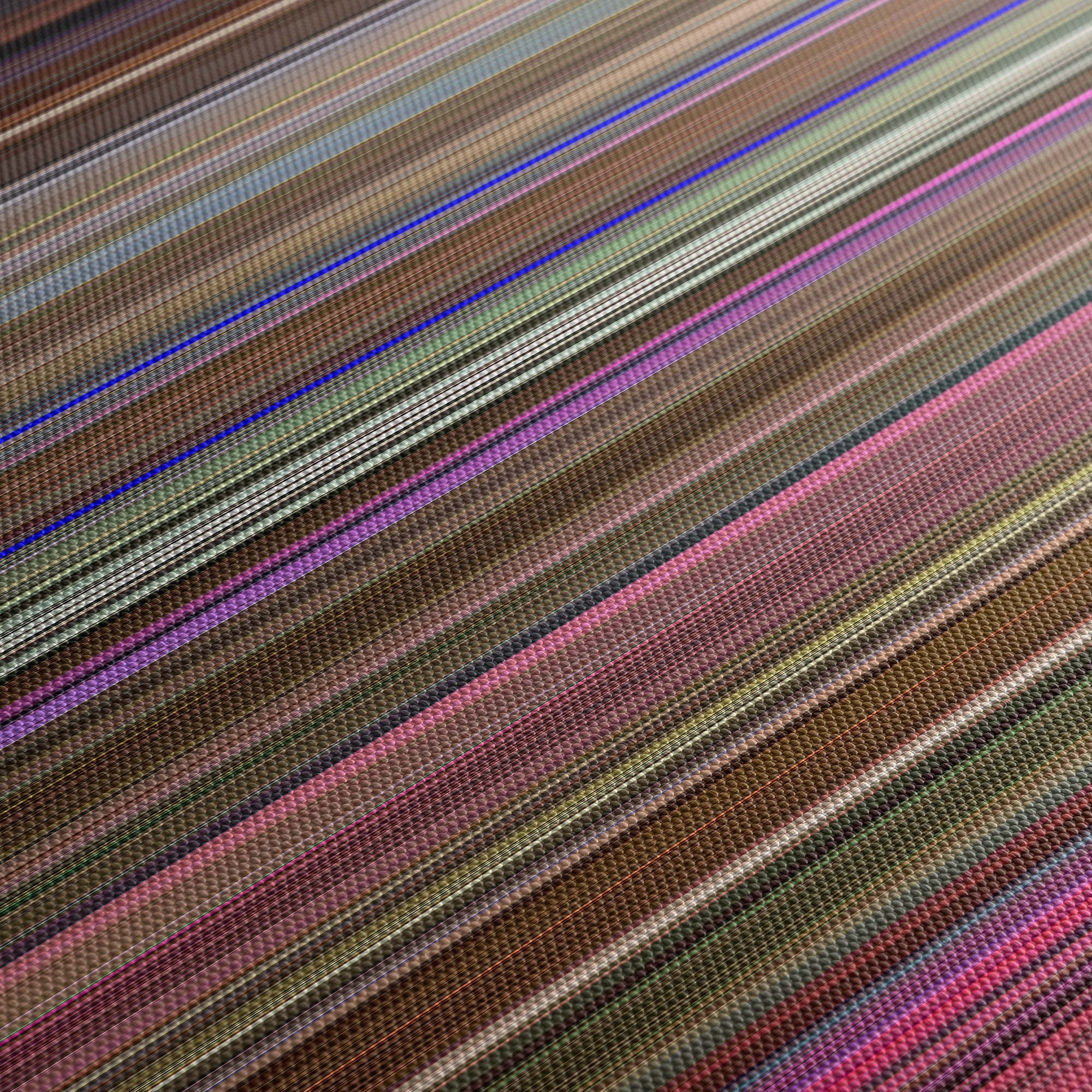 Mallrats (1995) CineSpectrum Color Spectrum Canvas Print - Close Up of Middle of Print