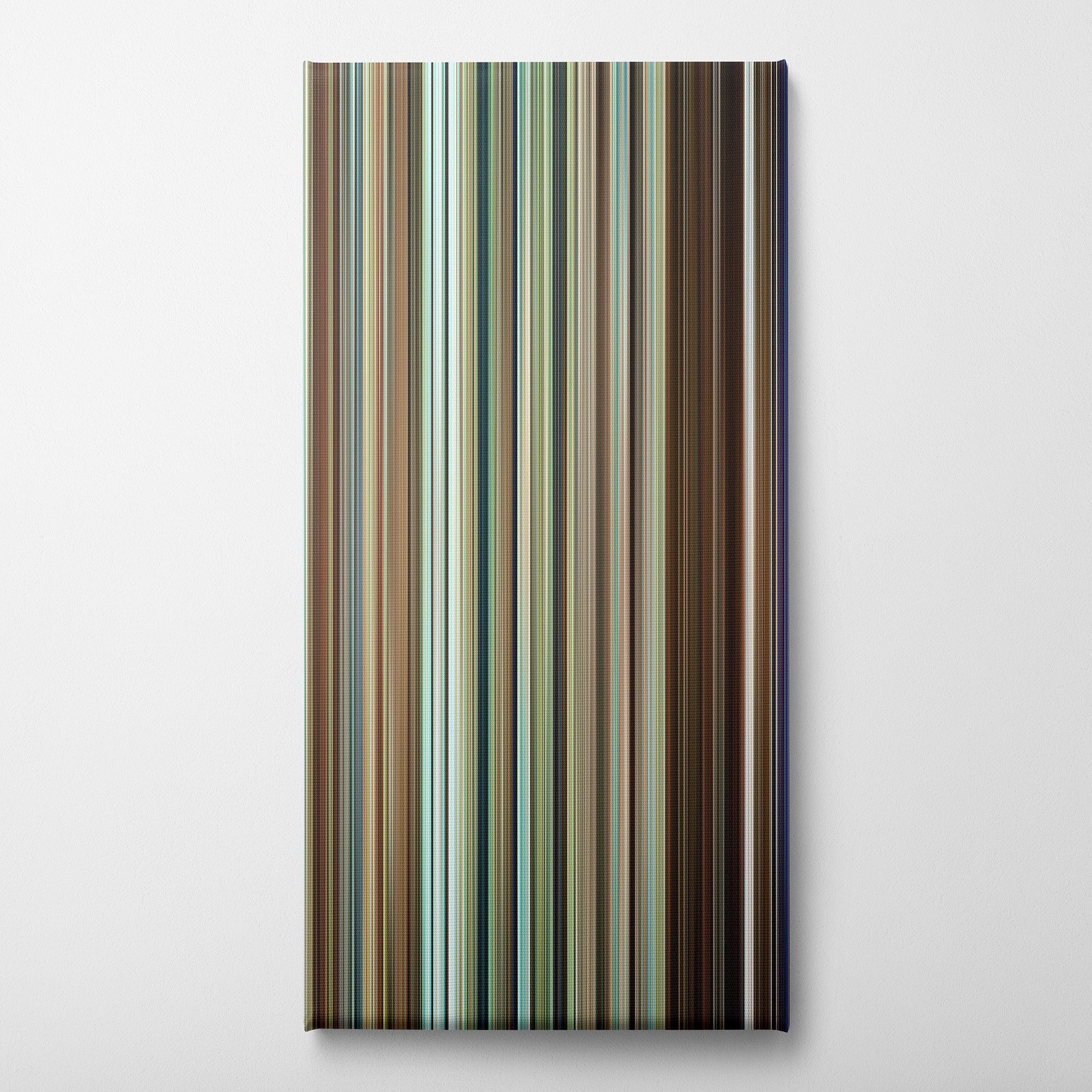 Mamma Mia! Here We Go Again (2018) CineSpectrum Color Spectrum Canvas Print - Vertical on Wall