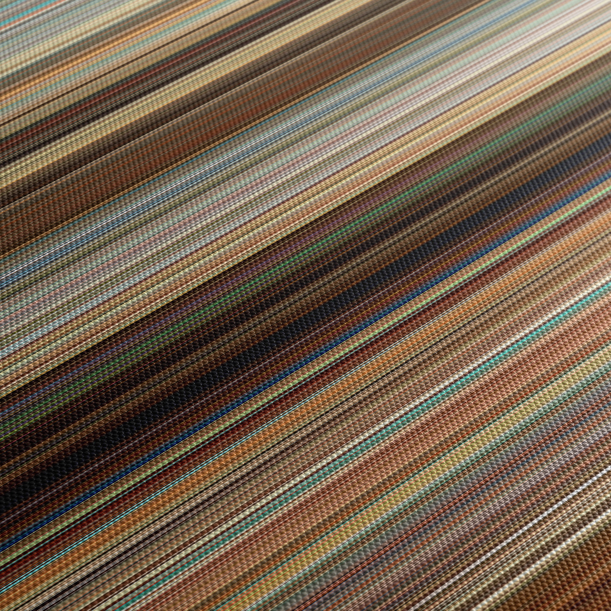Mamma Mia! (2008) CineSpectrum Color Spectrum Canvas Print - Close Up of Middle of Print