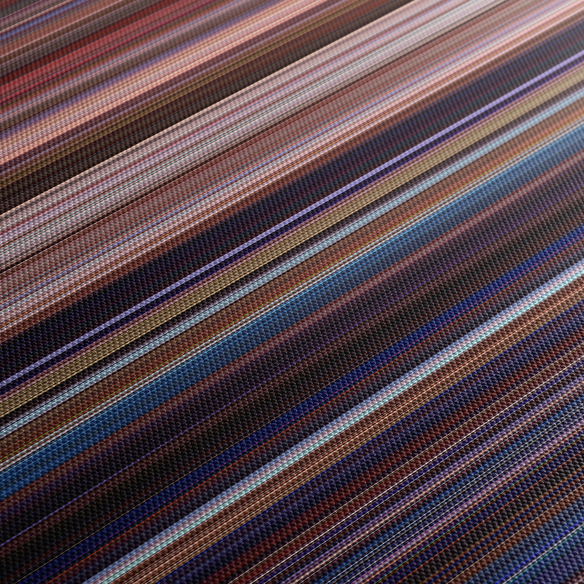 Mars Attacks (1996) CineSpectrum Color Spectrum Canvas Print - Close Up of Middle of Print