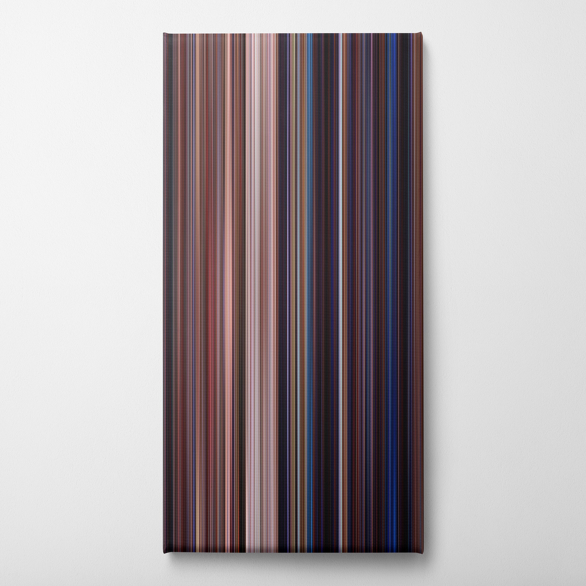 Mars Attacks (1996) CineSpectrum Color Spectrum Canvas Print - Vertical on Wall
