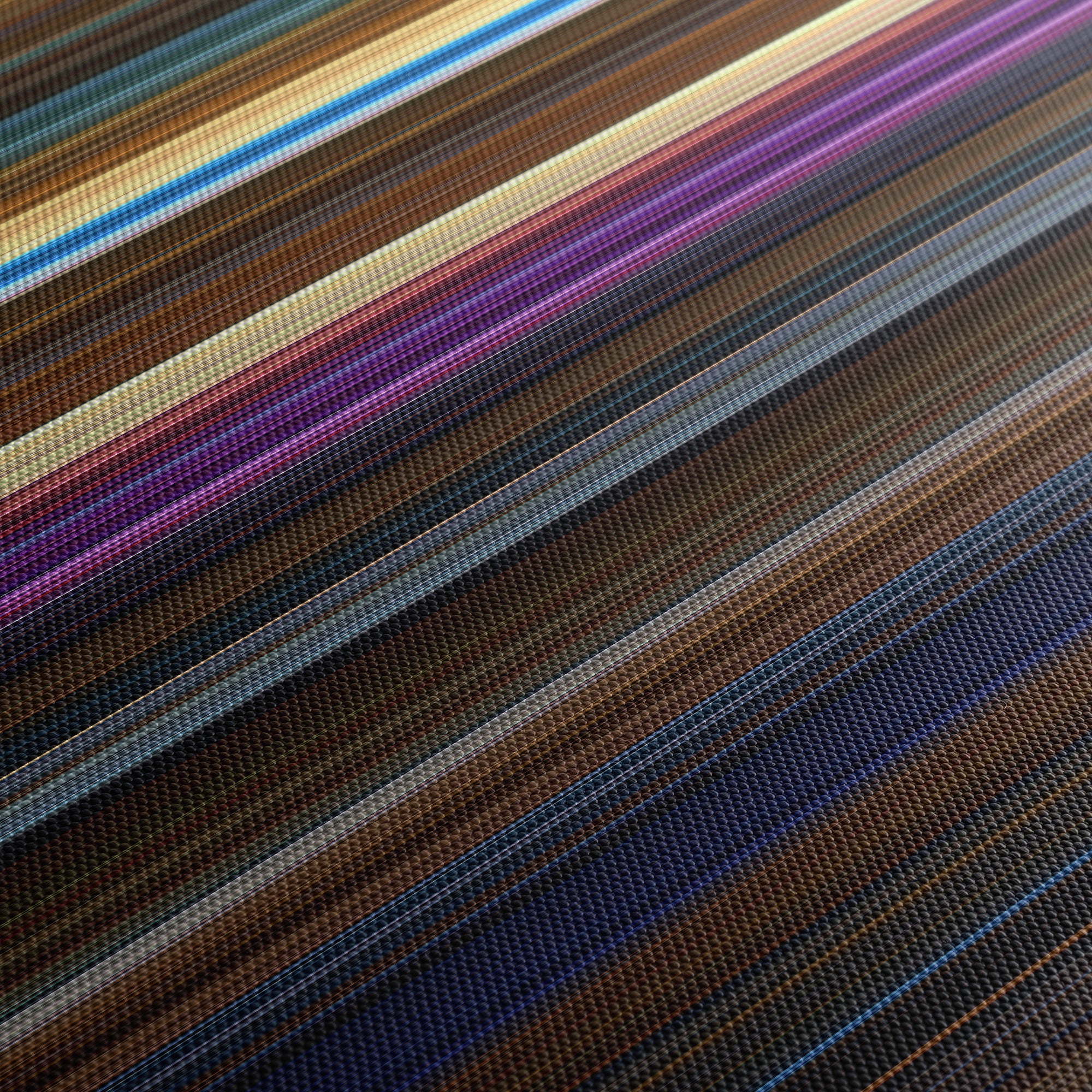 Mary Poppins Returns (2018) CineSpectrum Color Spectrum Canvas Print - Close Up of Middle of Print
