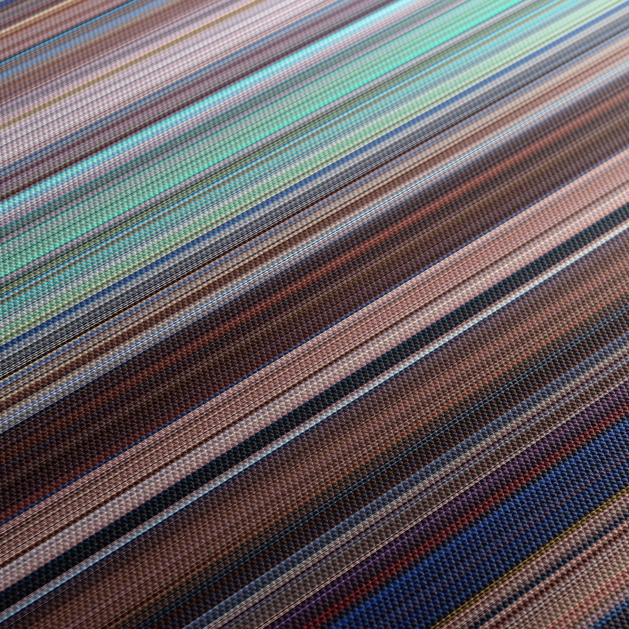 Mary Poppins (1964) CineSpectrum Color Spectrum Canvas Print - Close Up of Middle of Print