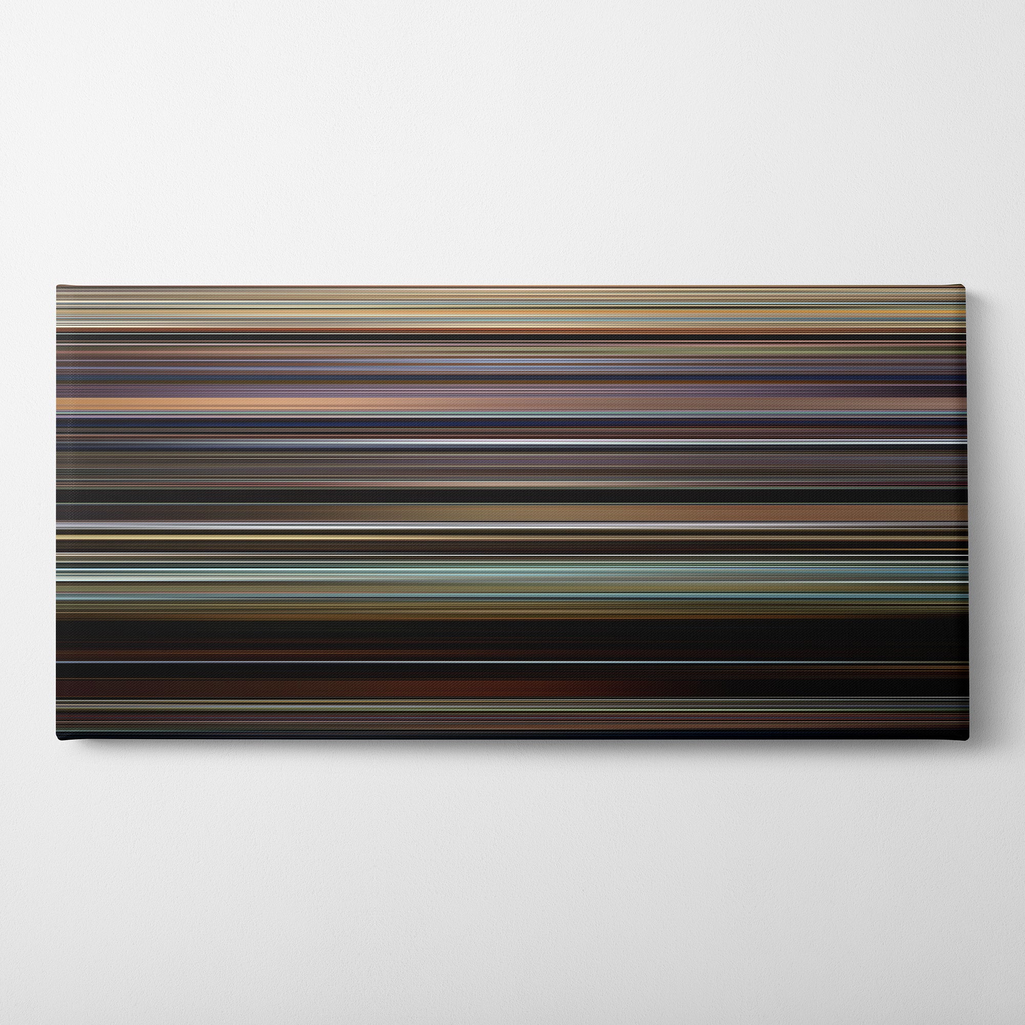 May December (2023) CineSpectrum Color Spectrum Canvas Print - Horizontal on Wall