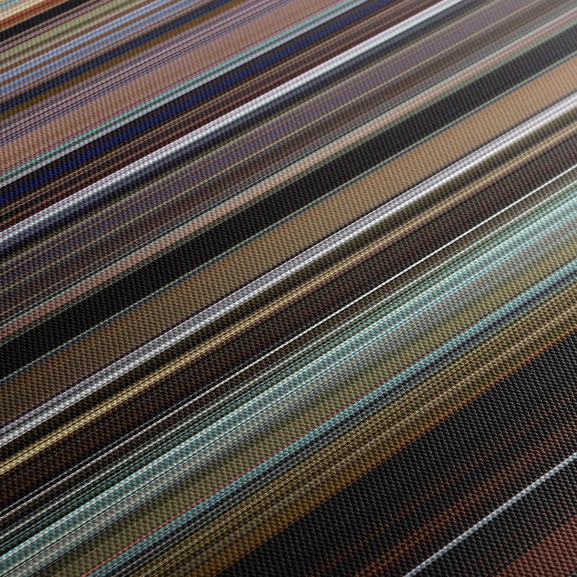 May December (2023) CineSpectrum Color Spectrum Canvas Print - Close Up of Middle of Print