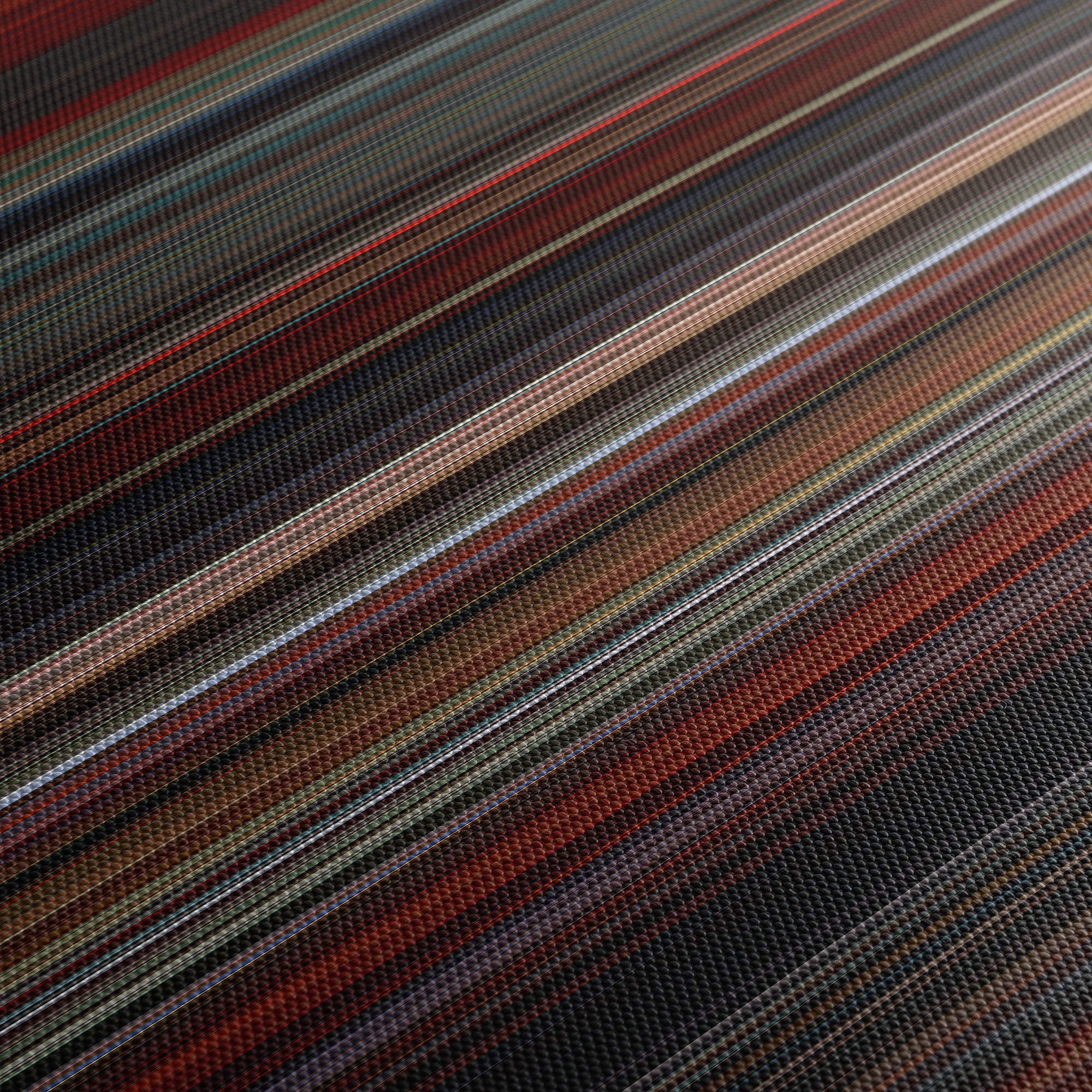 Mean Streets (1973) CineSpectrum Color Spectrum Canvas Print - Close Up of Middle of Print