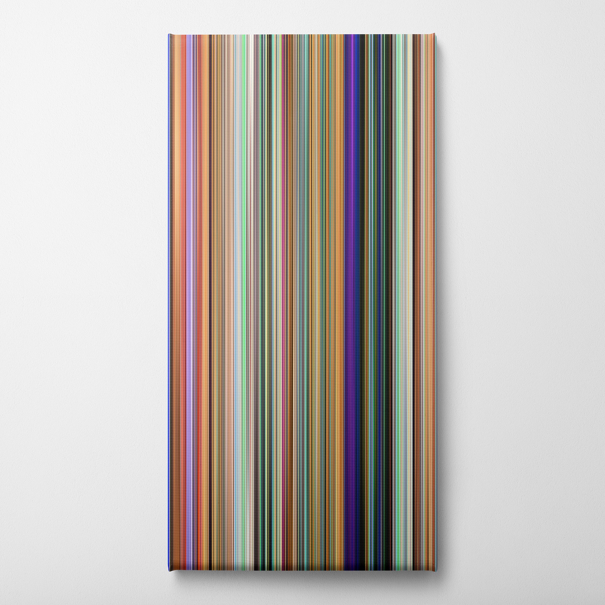 Meet the Robinsons (2007) CineSpectrum Color Spectrum Canvas Print - Vertical on Wall