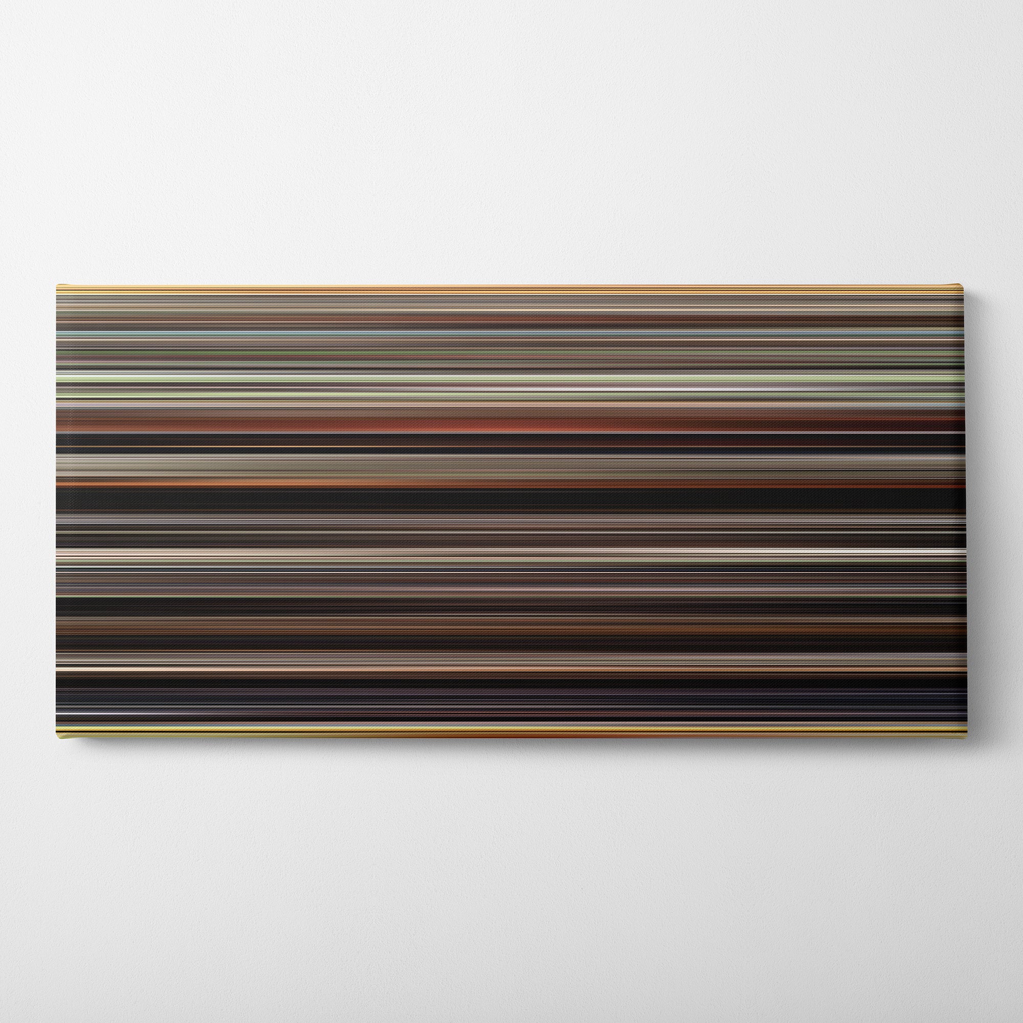 Memories Of Murder (2003) CineSpectrum Color Spectrum Canvas Print - Horizontal on Wall