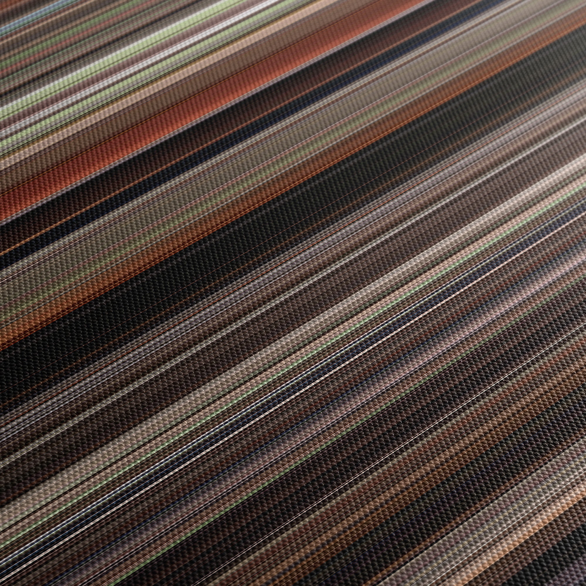 Memories Of Murder (2003) CineSpectrum Color Spectrum Canvas Print - Close Up of Middle of Print