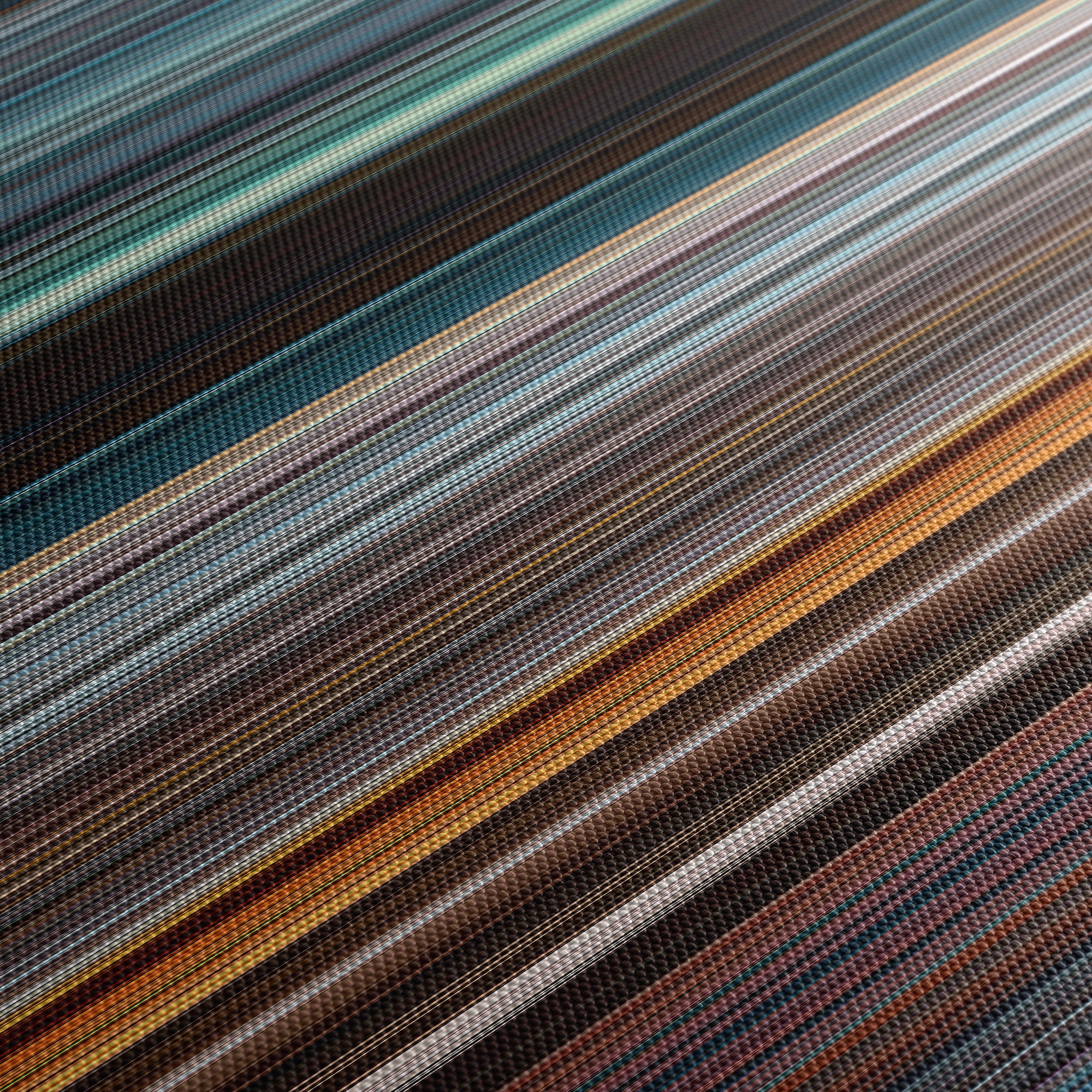 Mission Impossible - Ghost Protocol (2011) CineSpectrum Color Spectrum Canvas Print - Close Up of Middle of Print