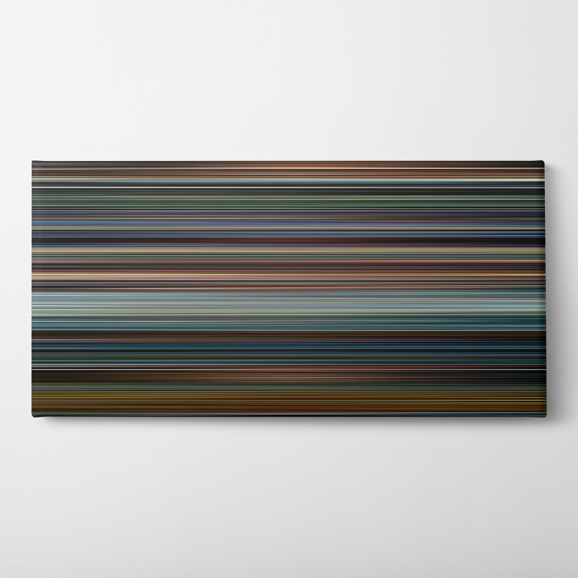 Mission Impossible III (2006) CineSpectrum Color Spectrum Canvas Print - Horizontal on Wall