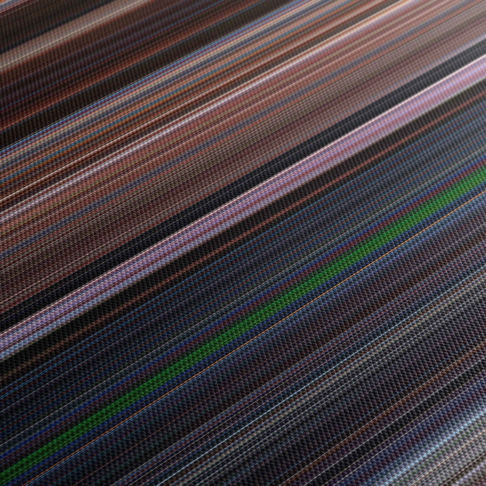 Mission Impossible II (2000) CineSpectrum Color Spectrum Canvas Print - Close Up of Middle of Print