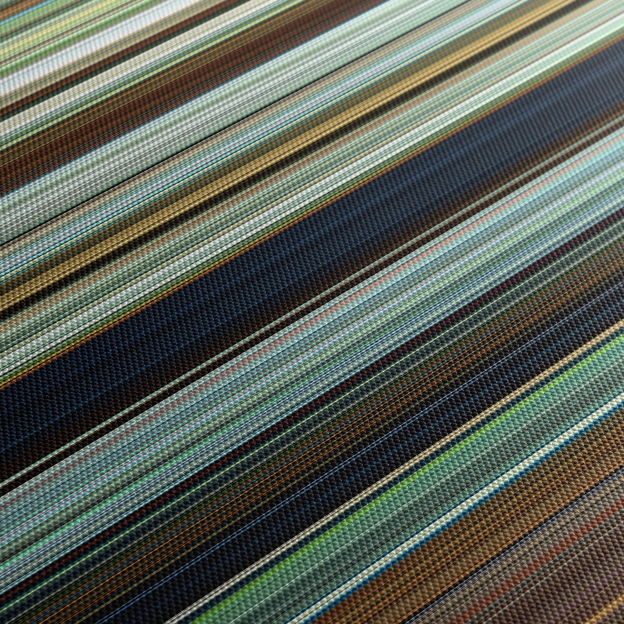 Moonlight (2016) CineSpectrum Color Spectrum Canvas Print - Close Up of Middle of Print
