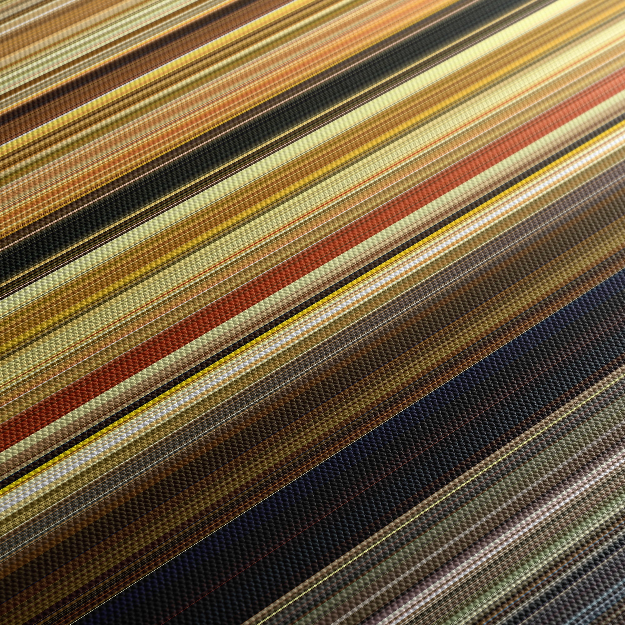 Moonrise Kingdom (2012) CineSpectrum Color Spectrum Canvas Print - Close Up of Middle of Print