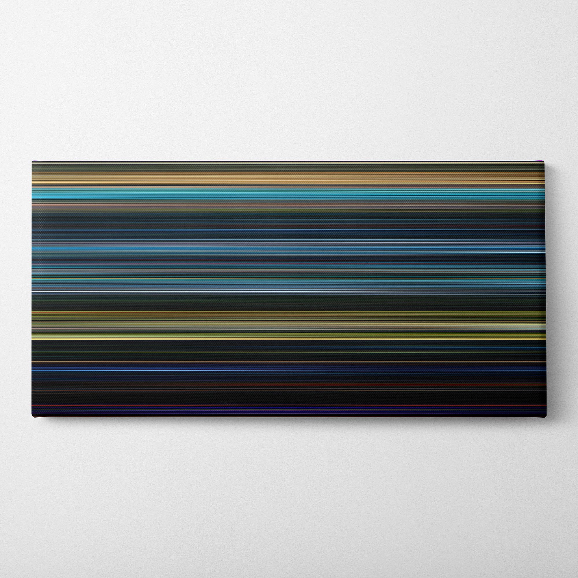 Morbius (2022) CineSpectrum Color Spectrum Canvas Print - Horizontal on Wall