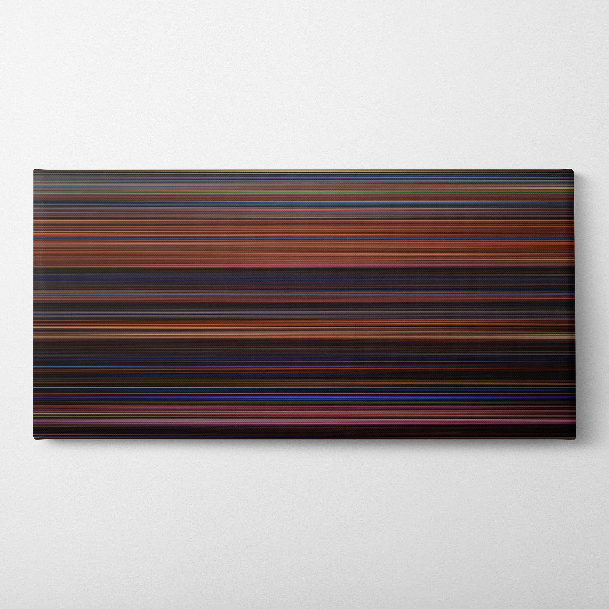 Moulin Rouge (2001) CineSpectrum Color Spectrum Canvas Print - Horizontal on Wall