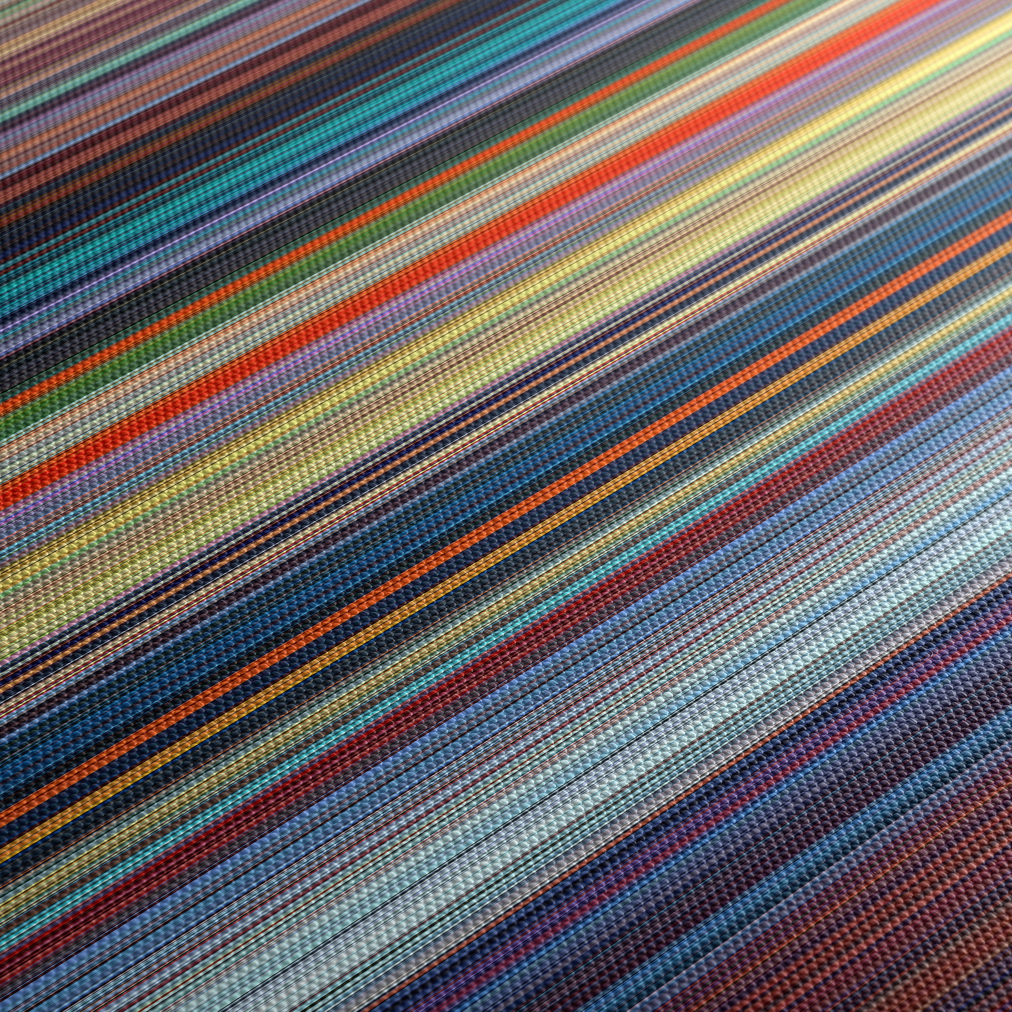 Mulan (1998) CineSpectrum Color Spectrum Canvas Print - Close Up of Middle of Print