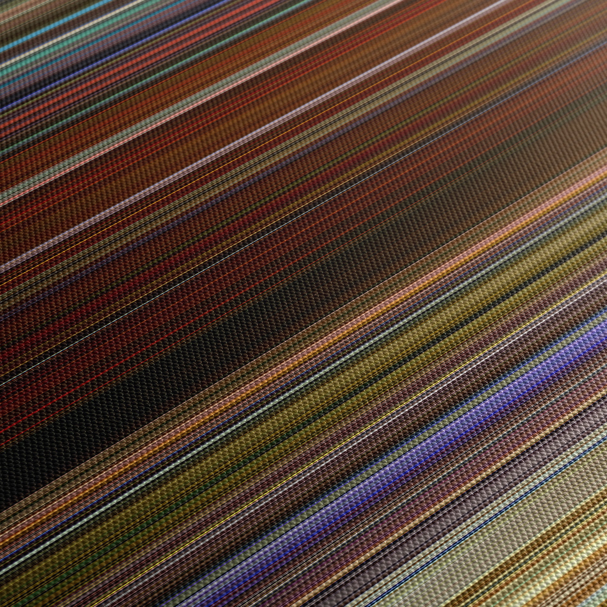 My Blueberry Nights (2007) CineSpectrum Color Spectrum Canvas Print - Close Up of Middle of Print