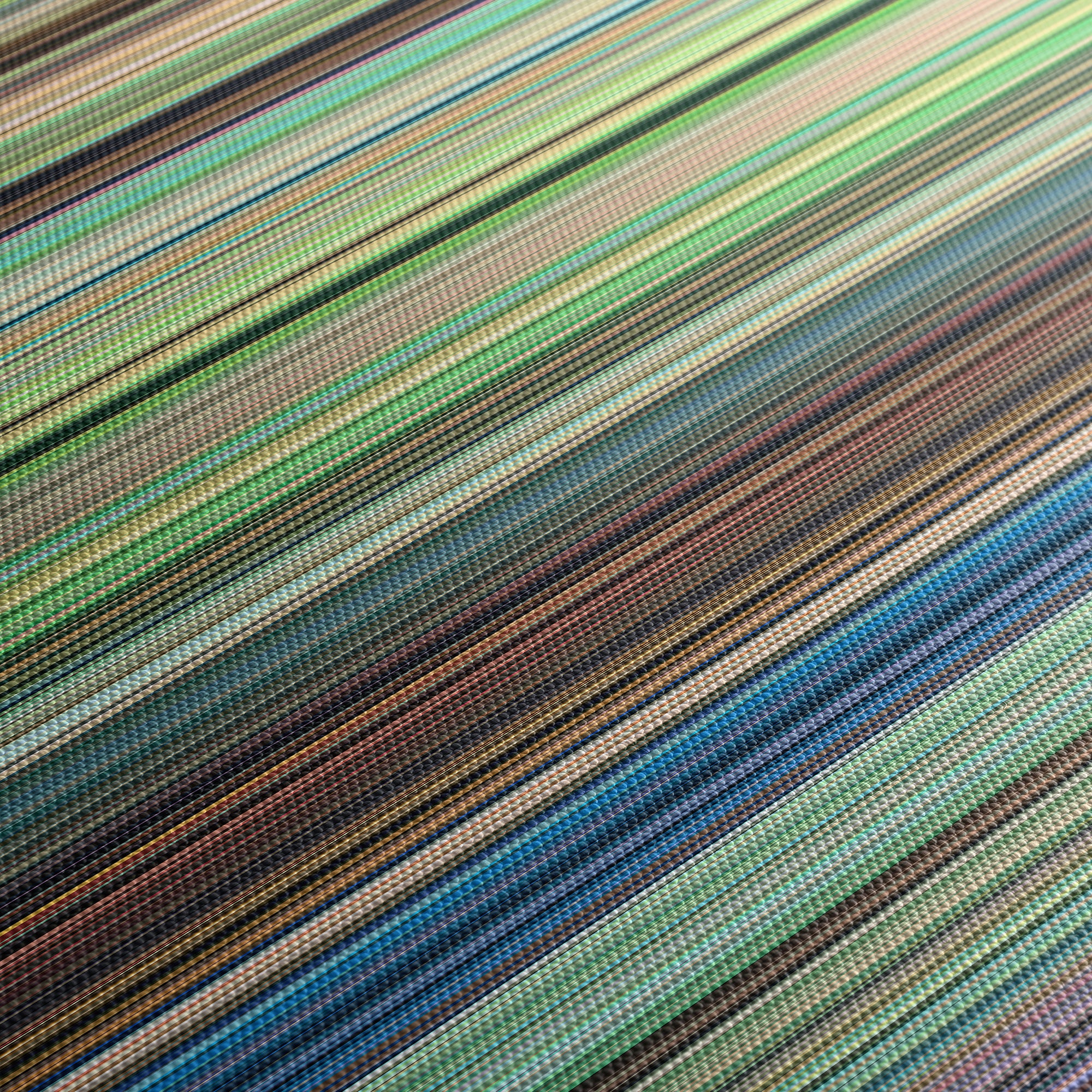 My Neighbor Totoro (1988) CineSpectrum Color Spectrum Canvas Print - Close Up of Middle of Print