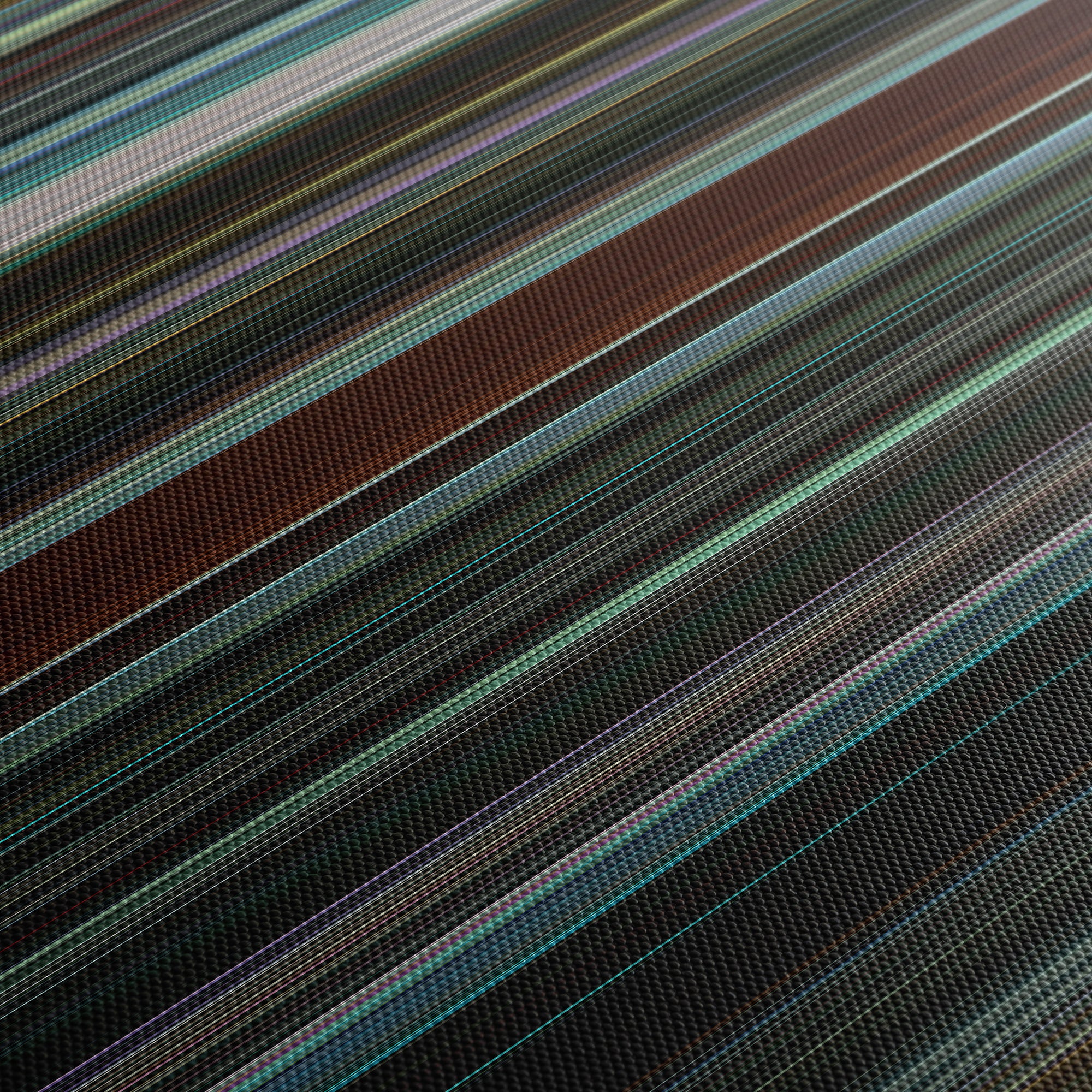 Nightcrawler (2014) CineSpectrum Color Spectrum Canvas Print - Close Up of Middle of Print