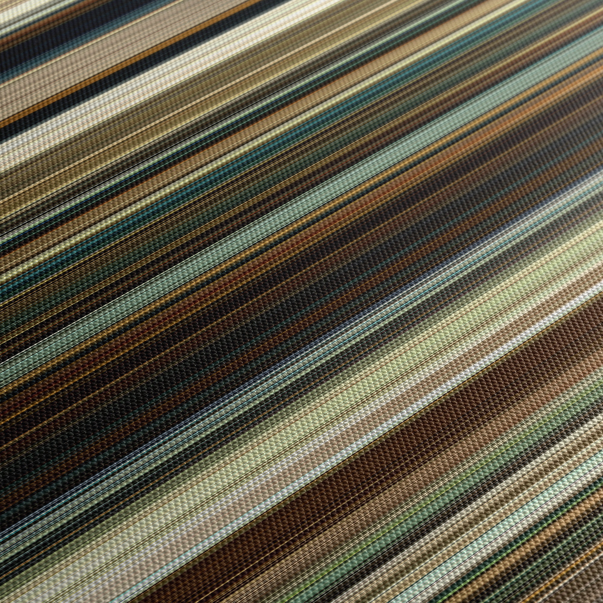 No Country For Old Men (2007) CineSpectrum Color Spectrum Canvas Print - Close Up of Middle of Print