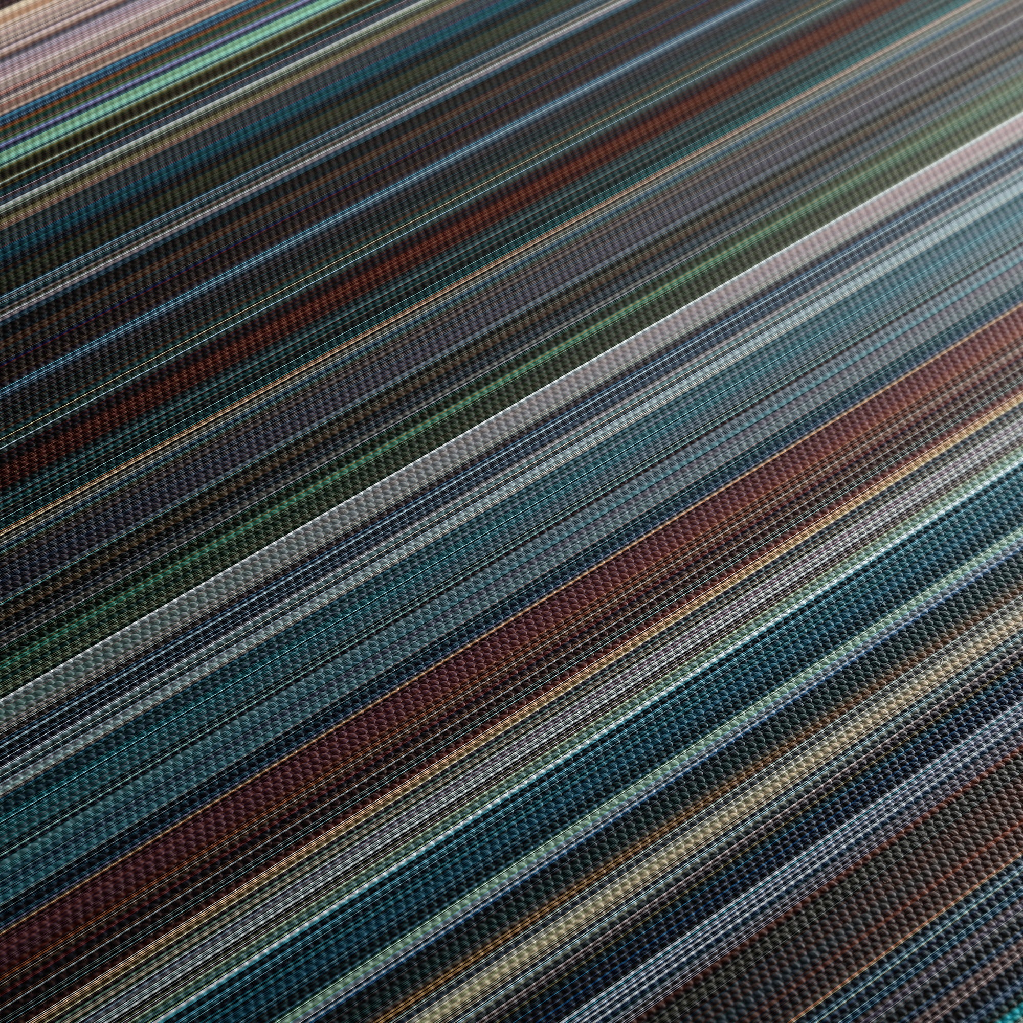 No Time to Die (2021) CineSpectrum Color Spectrum Canvas Print - Close Up of Middle of Print