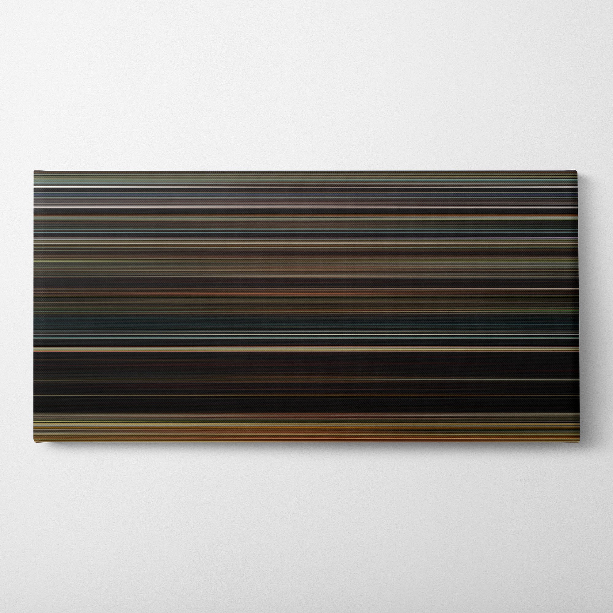 Noah (2014) CineSpectrum Color Spectrum Canvas Print - Horizontal on Wall