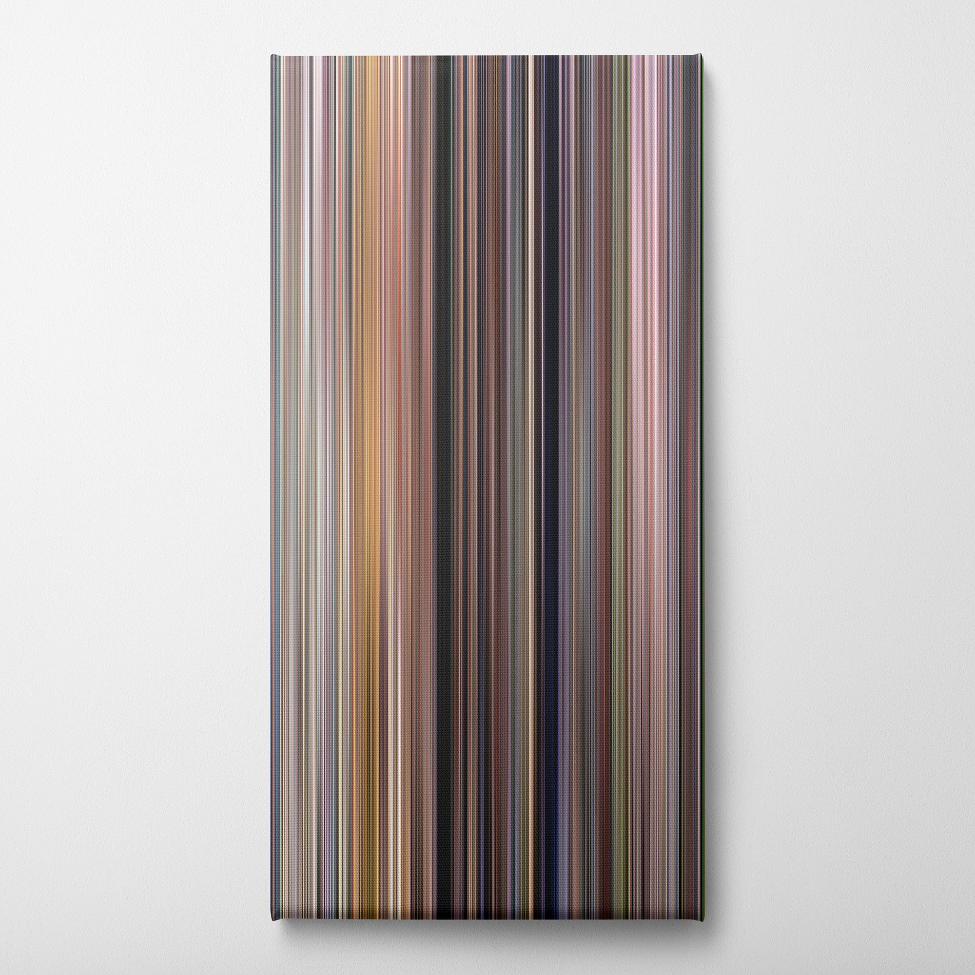 Notting Hill (1999) CineSpectrum Color Spectrum Canvas Print - Vertical on Wall