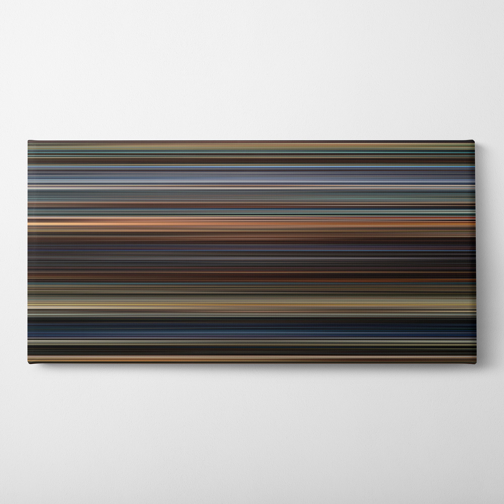 Now You See Me (2013) CineSpectrum Color Spectrum Canvas Print - Horizontal on Wall