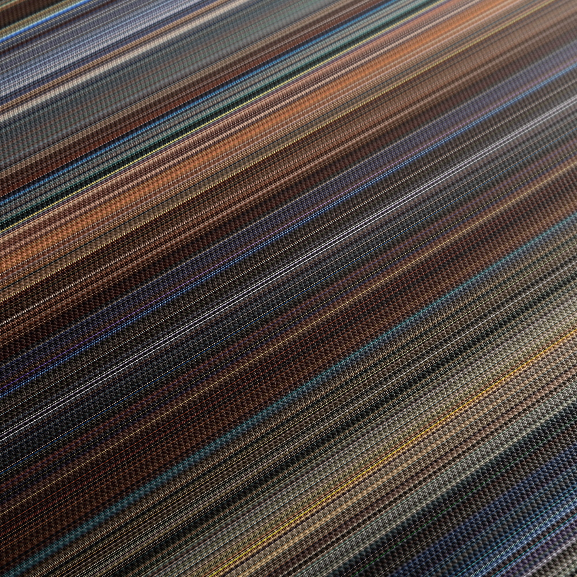 Now You See Me (2013) CineSpectrum Color Spectrum Canvas Print - Close Up of Middle of Print