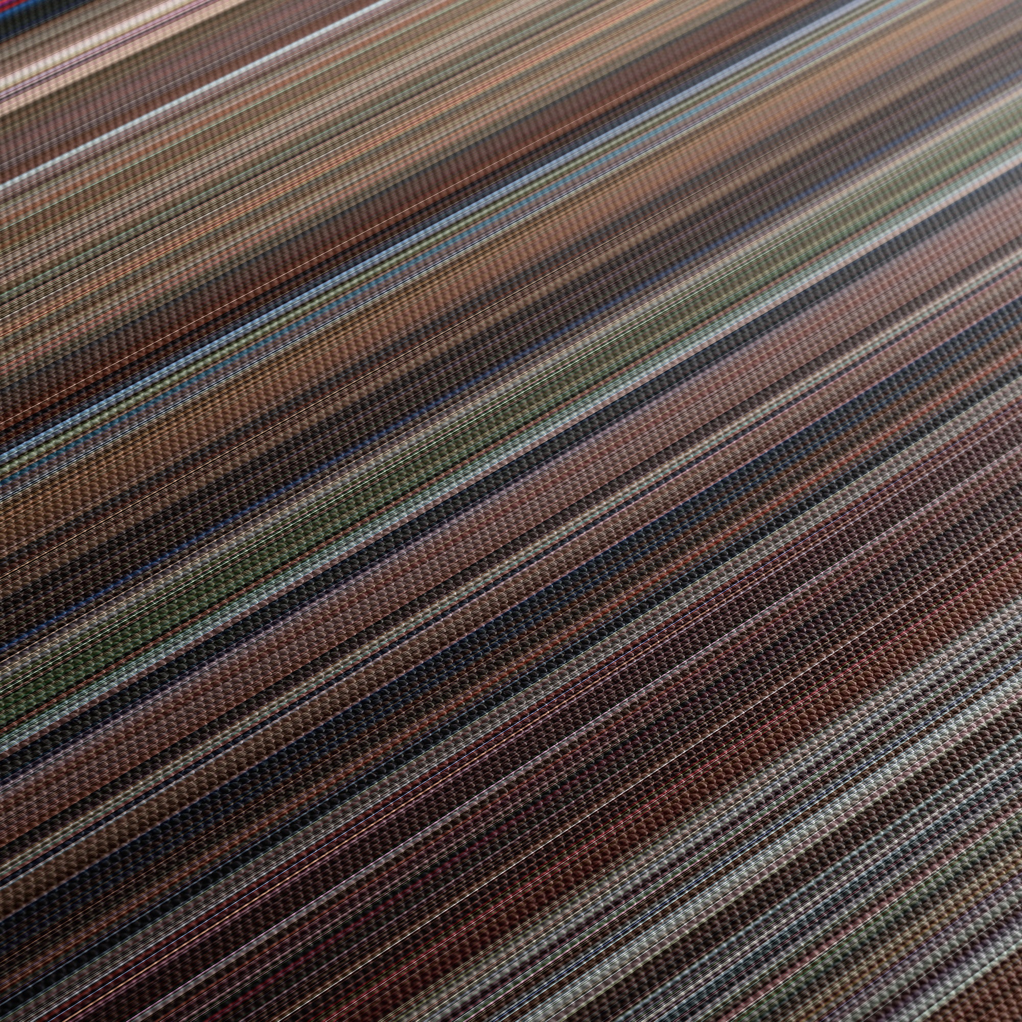 Octopussy (1983) CineSpectrum Color Spectrum Canvas Print - Close Up of Middle of Print