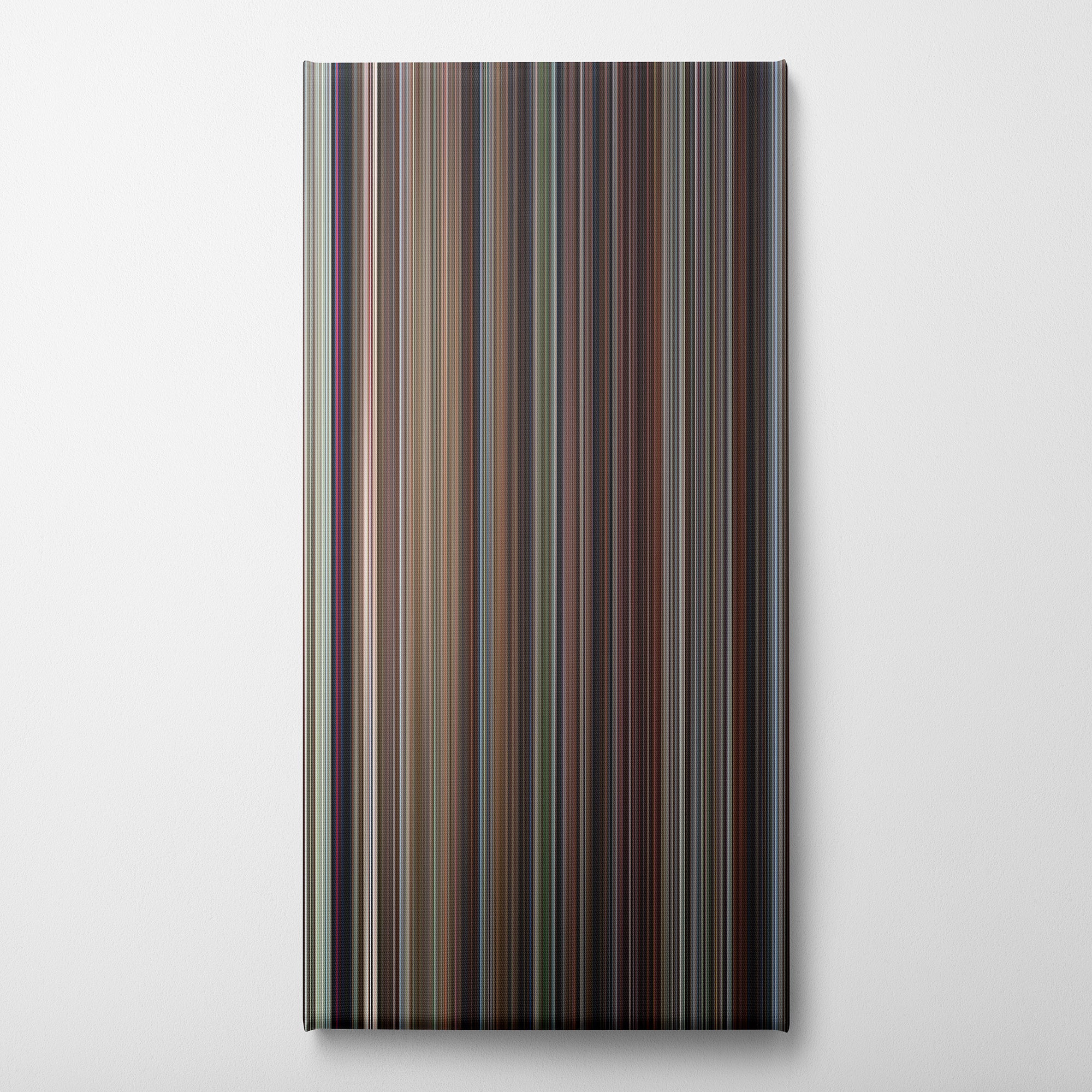 Octopussy (1983) CineSpectrum Color Spectrum Canvas Print - Vertical on Wall