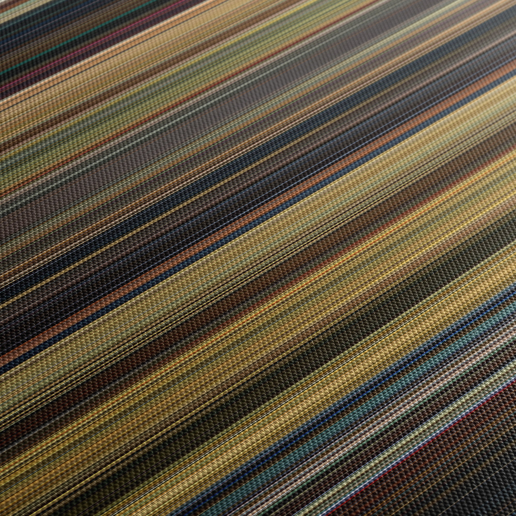 Once Upon A Time... in Hollywood (2019) CineSpectrum Color Spectrum Canvas Print - Close Up of Middle of Print