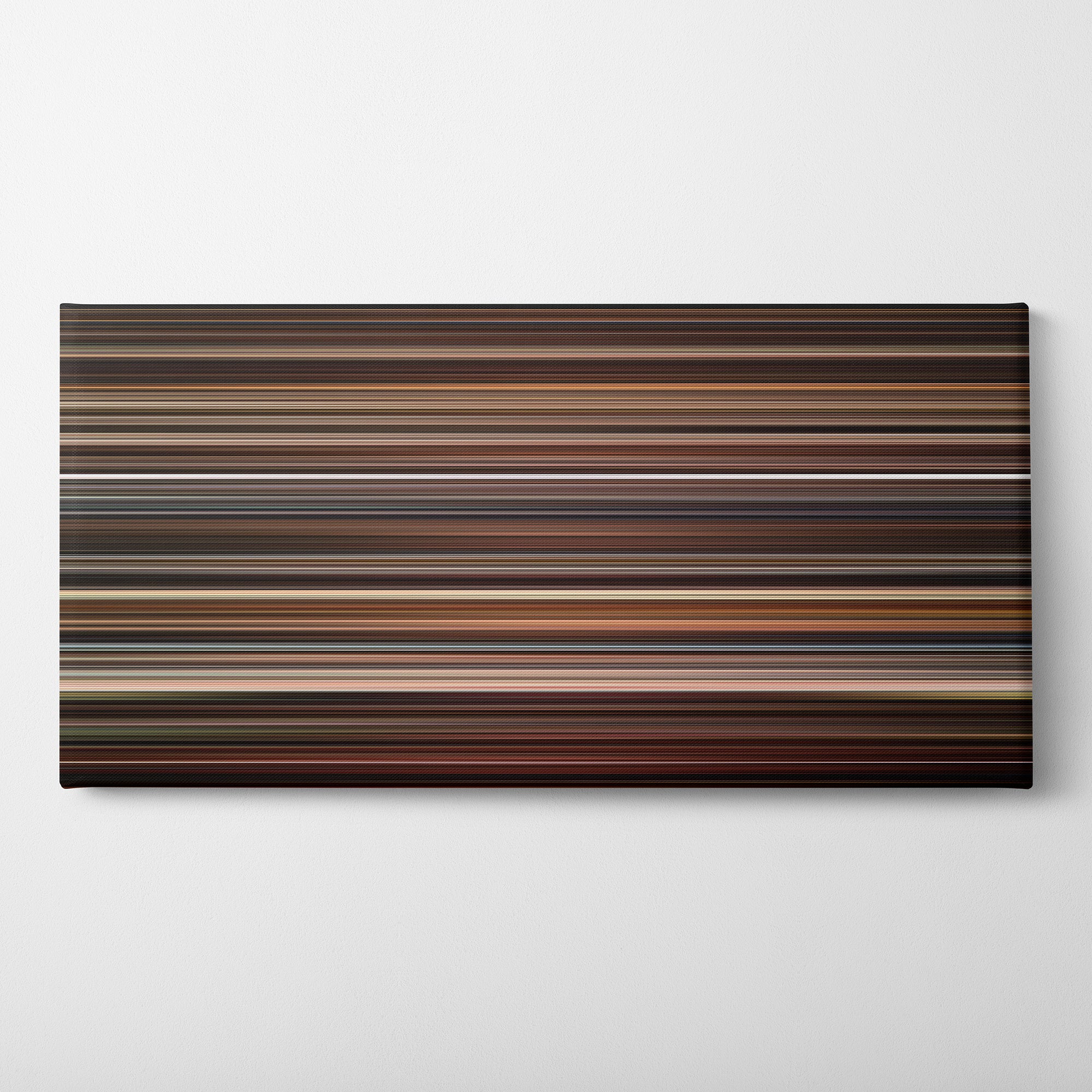 Once Upon a Time in America (1984) CineSpectrum Color Spectrum Canvas Print - Horizontal on Wall