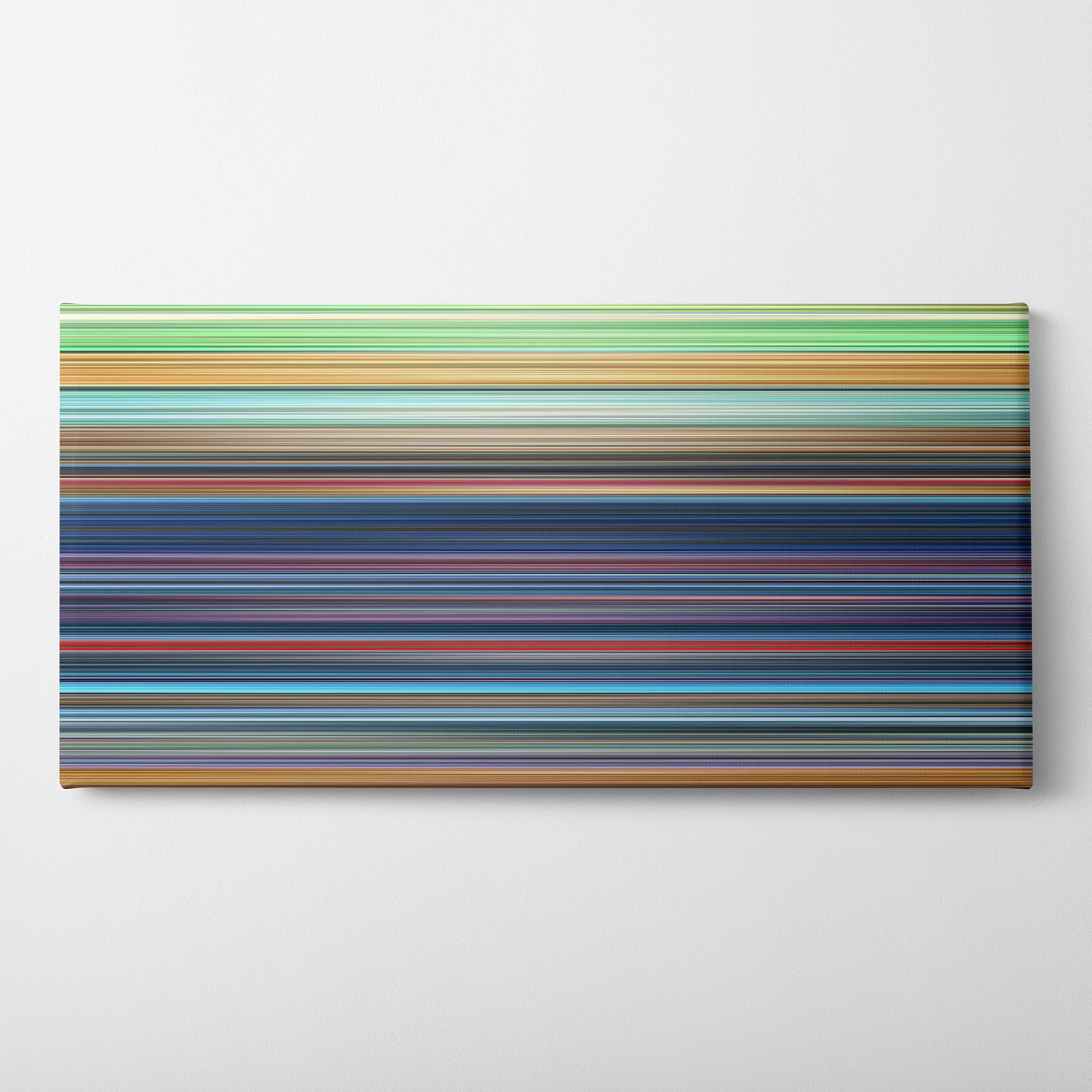 One Hundred and One Dalmatians (1961) CineSpectrum Color Spectrum Canvas Print - Horizontal on Wall