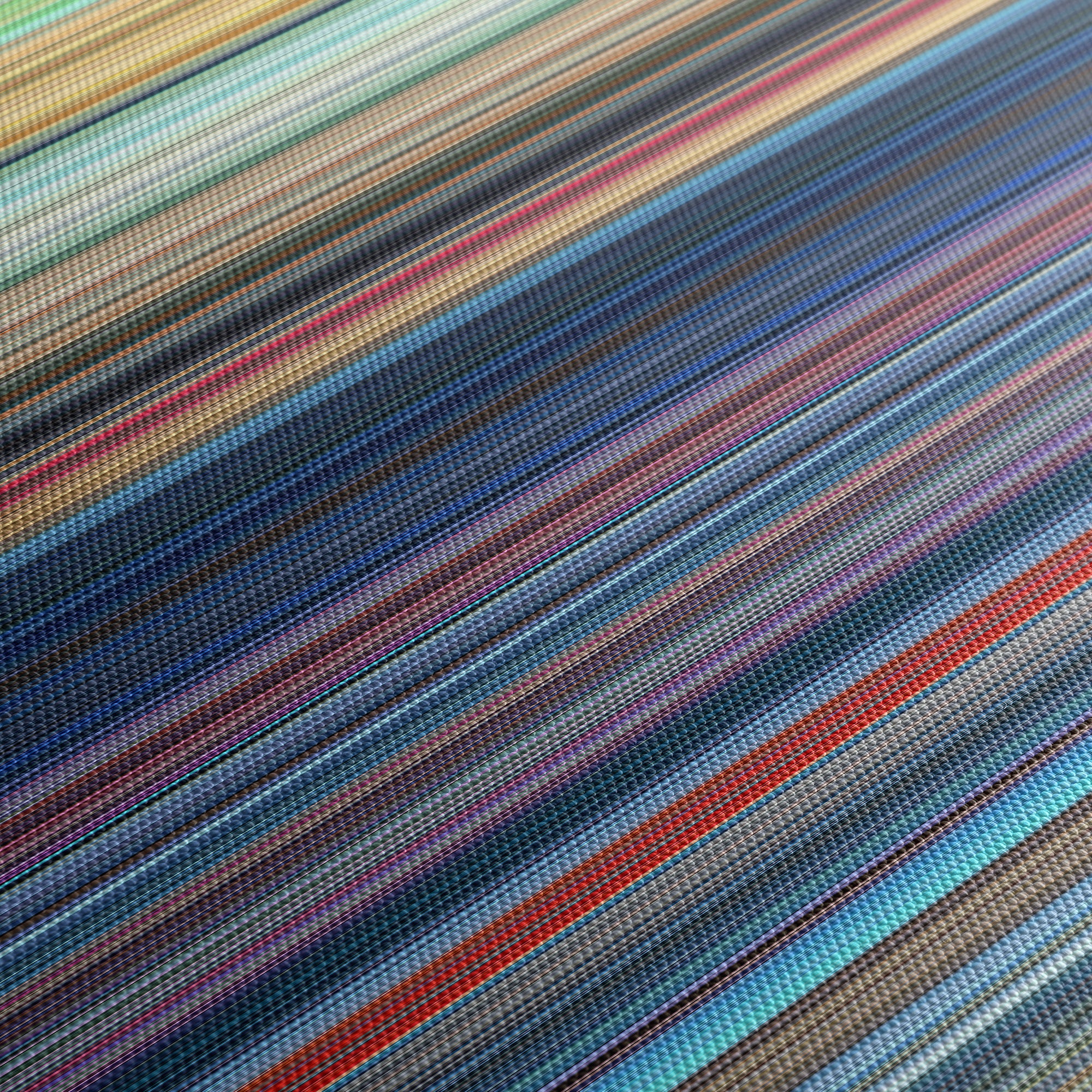 One Hundred and One Dalmatians (1961) CineSpectrum Color Spectrum Canvas Print - Close Up of Middle of Print