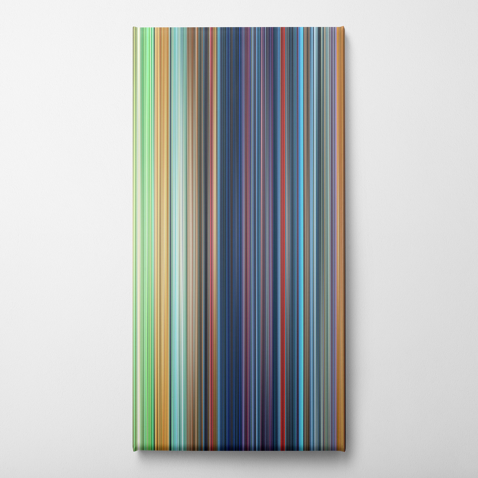 One Hundred and One Dalmatians (1961) CineSpectrum Color Spectrum Canvas Print - Vertical on Wall