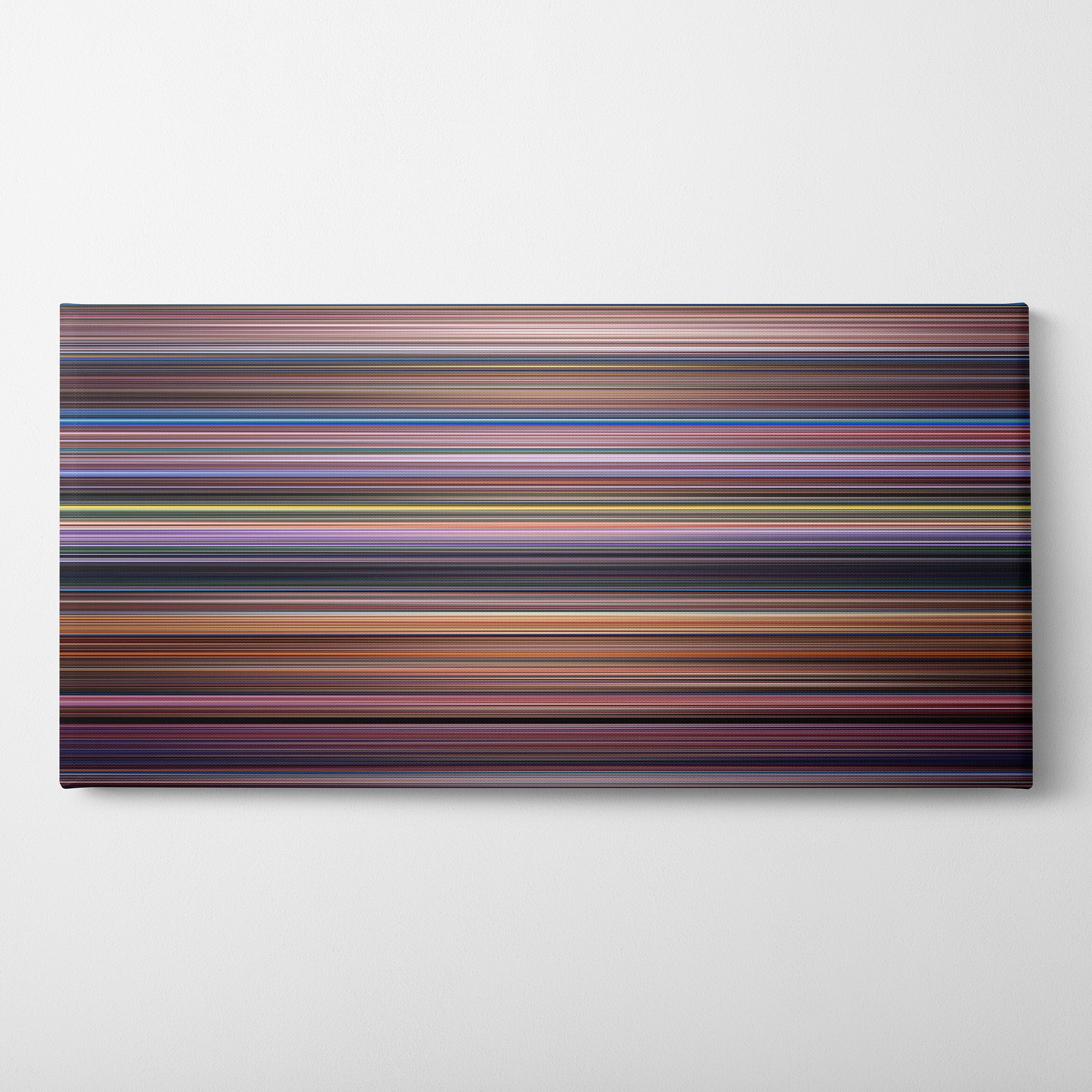 Peter Pan (1953) CineSpectrum Color Spectrum Canvas Print - Horizontal on Wall
