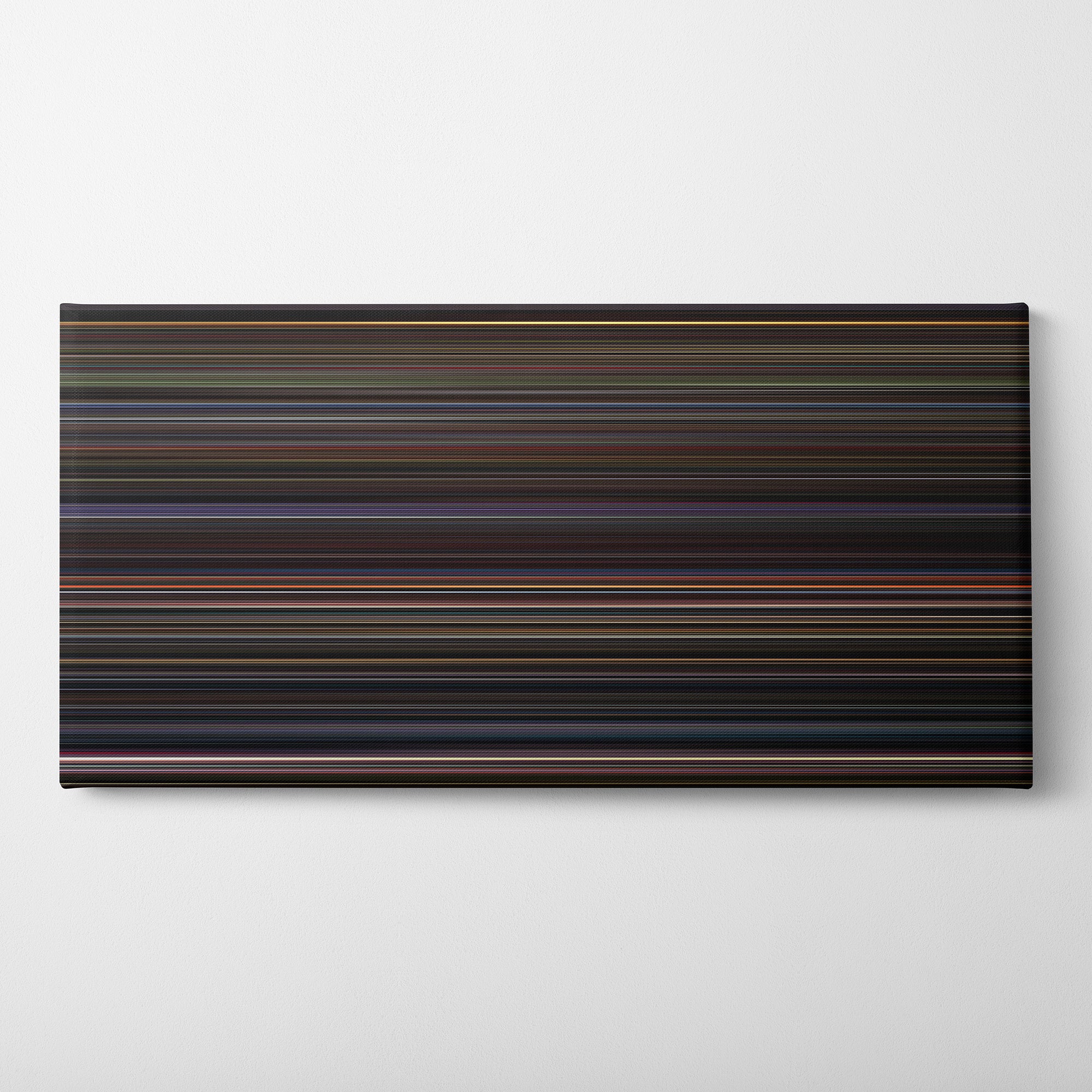Pink Floyd - The Wall (1982) CineSpectrum Color Spectrum Canvas Print - Horizontal on Wall