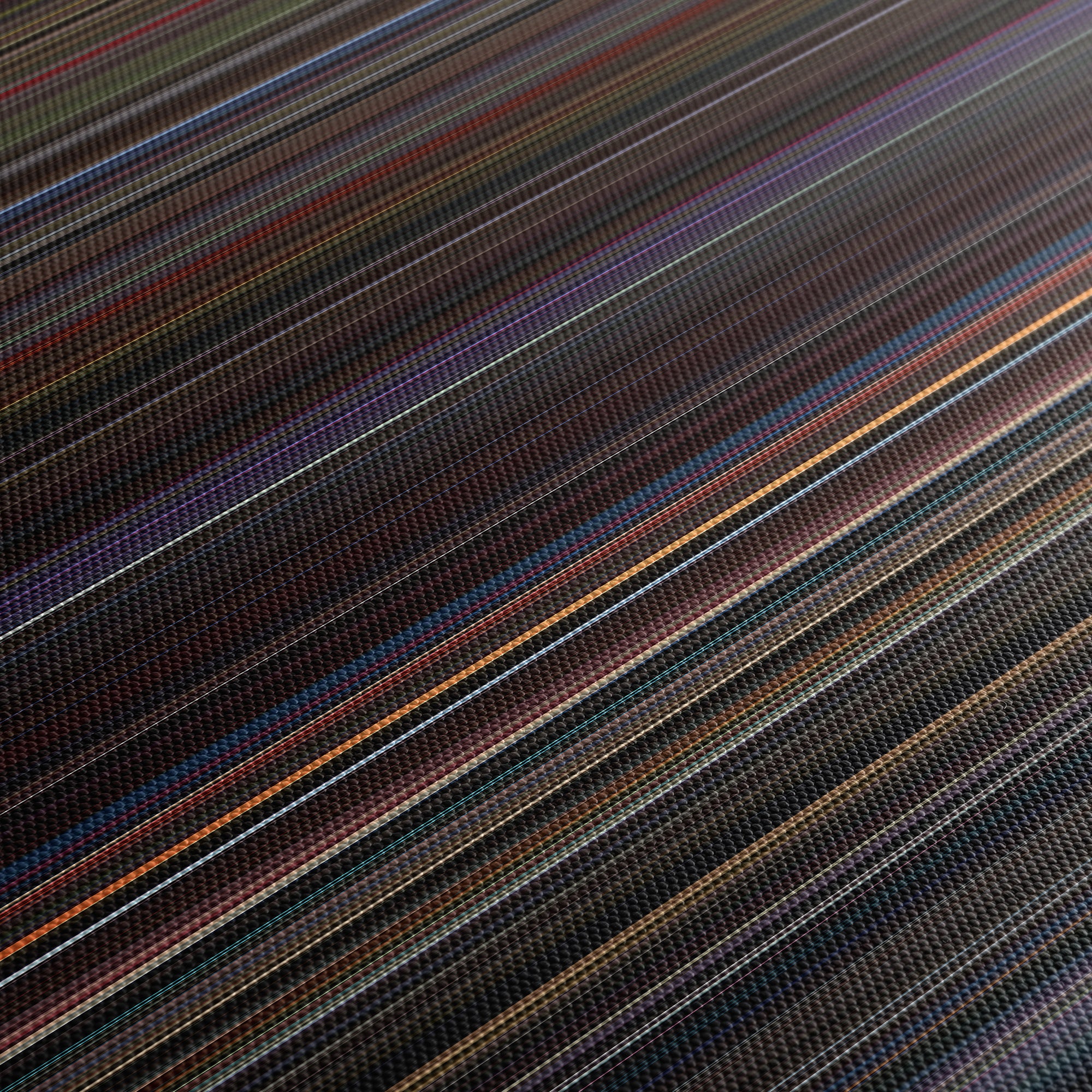 Pink Floyd - The Wall (1982) CineSpectrum Color Spectrum Canvas Print - Close Up of Middle of Print
