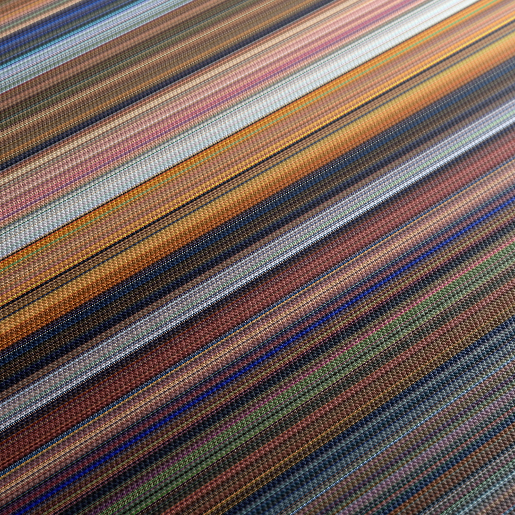Pinocchio (1940) CineSpectrum Color Spectrum Canvas Print - Close Up of Middle of Print