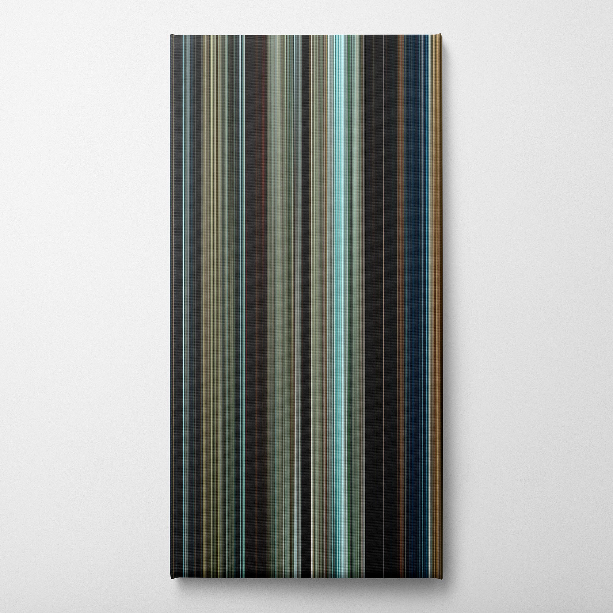 Pirates of the Caribbean - Dead Men Tell No Tales (2017) CineSpectrum Color Spectrum Canvas Print - Vertical on Wall