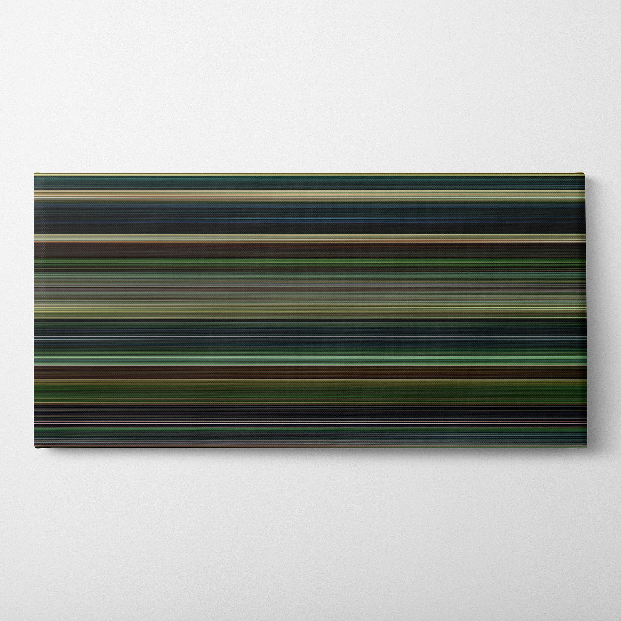 Platoon (1986) CineSpectrum Color Spectrum Canvas Print - Horizontal on Wall