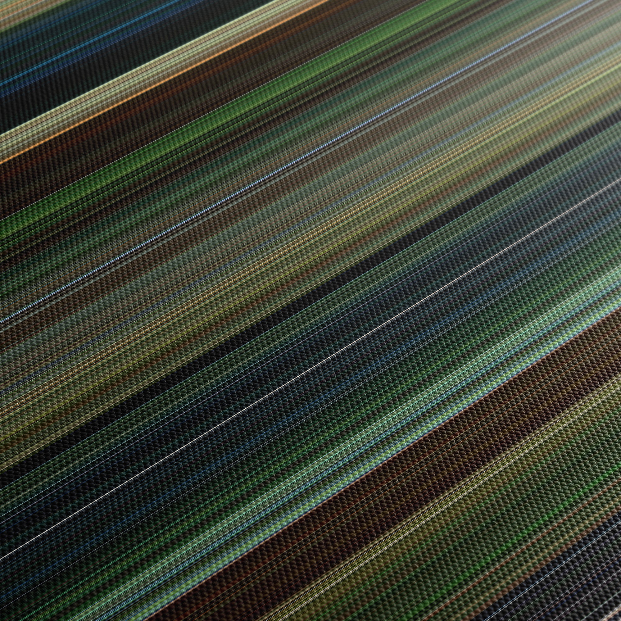 Platoon (1986) CineSpectrum Color Spectrum Canvas Print - Close Up of Middle of Print