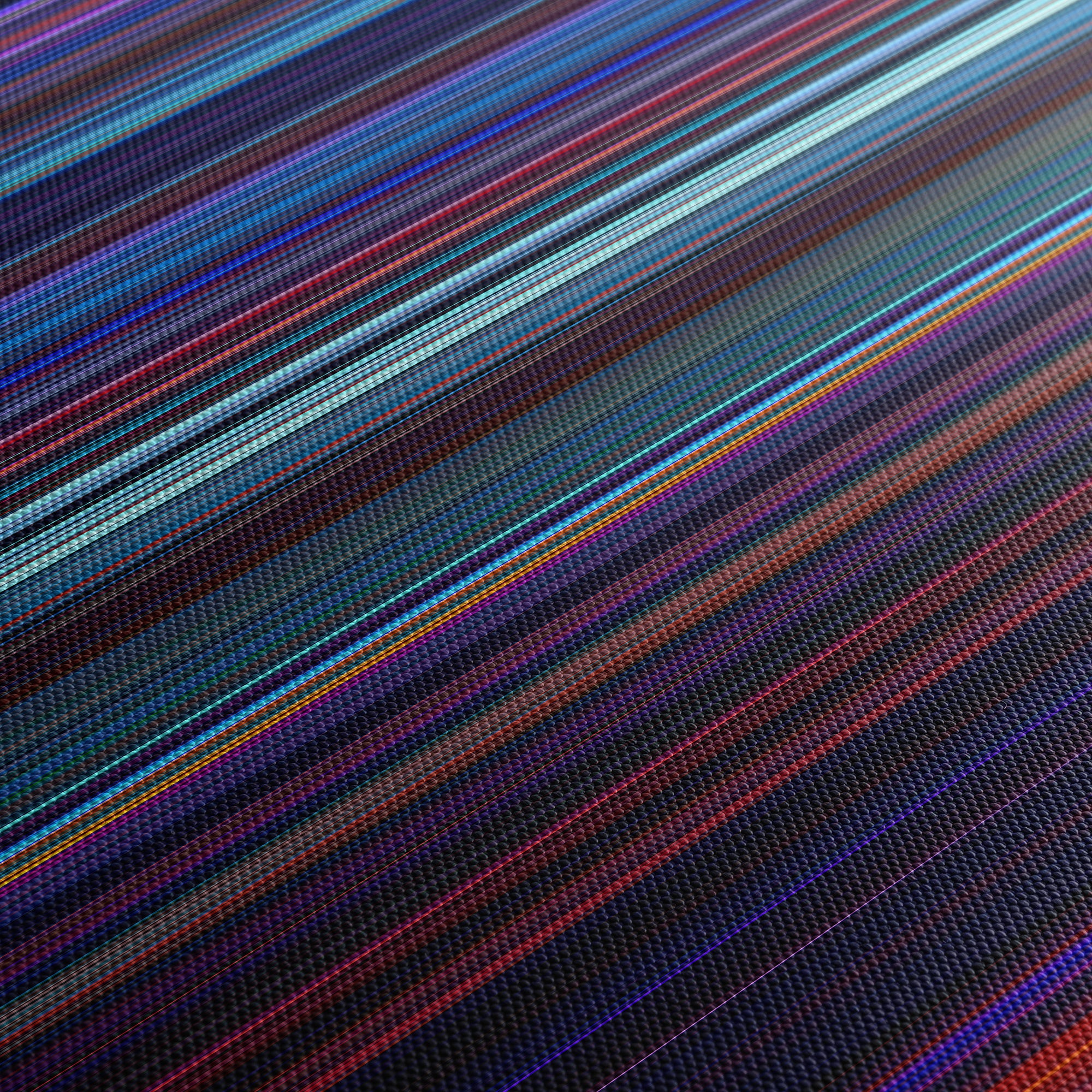 Pocahontas (1995) CineSpectrum Color Spectrum Canvas Print - Close Up of Middle of Print